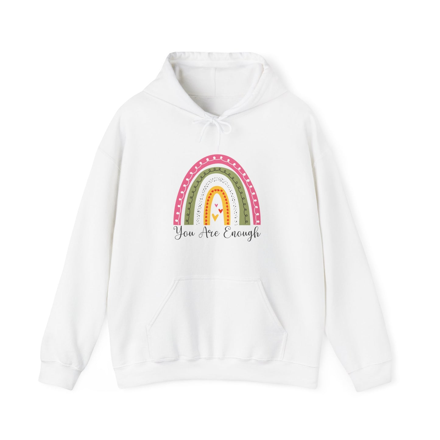 You Are Enough Unisex Heavy Blend™ Hooded Sweatshirt
