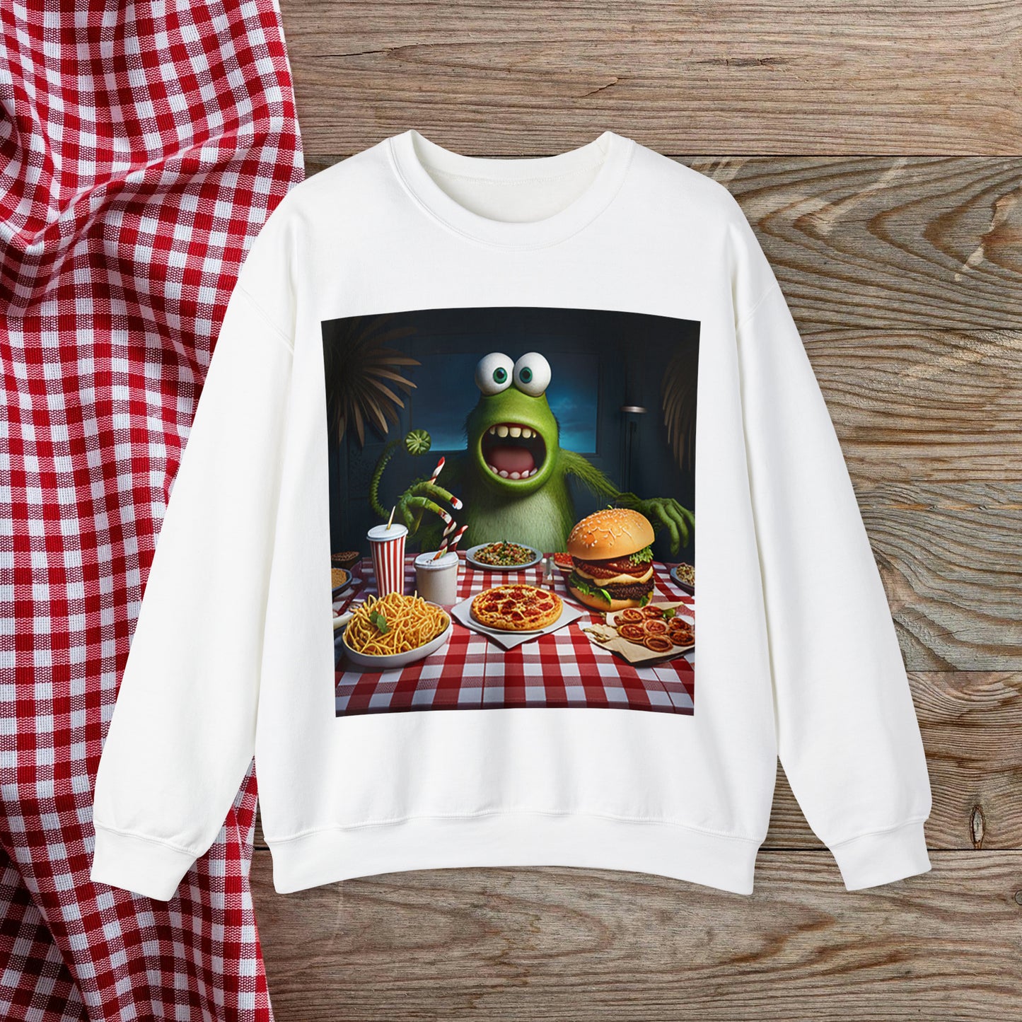 Muckbang Crewneck Sweatshirt, ASMR Sweatshirt, Muckbang