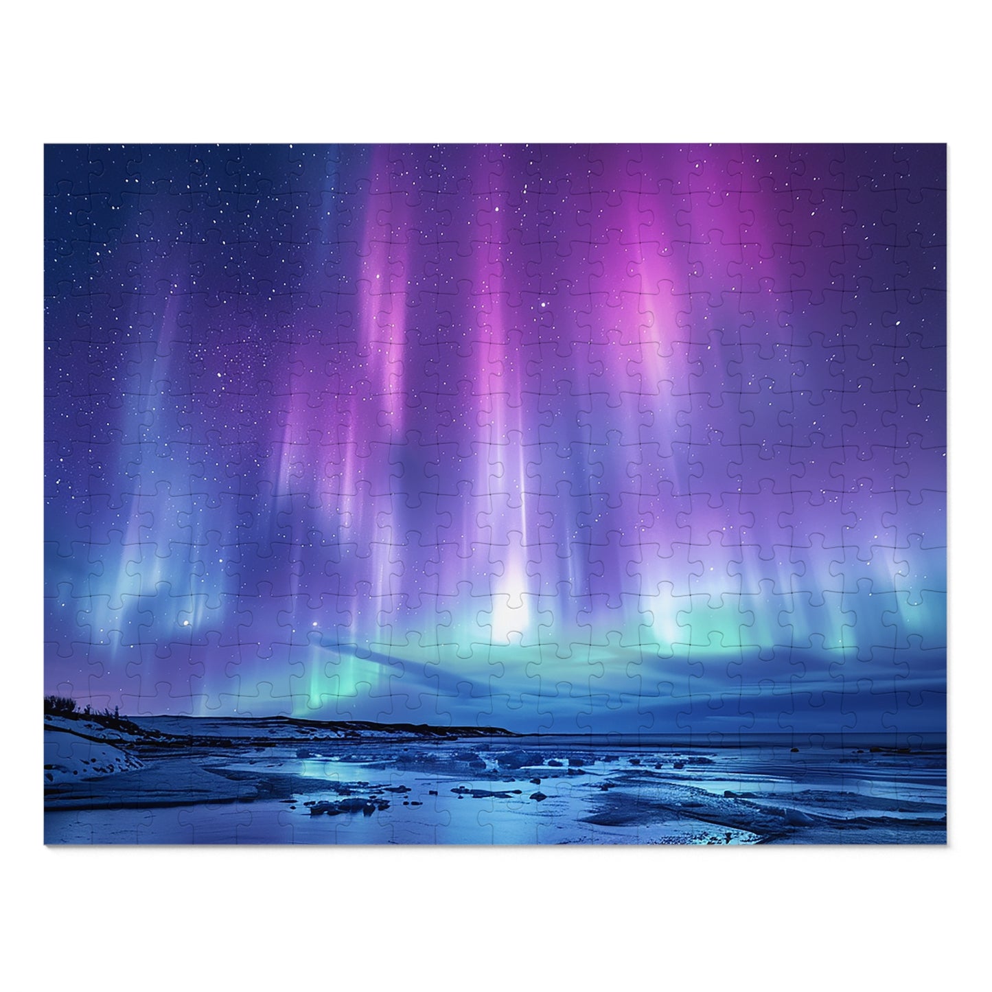 The Alaskan Northern Lights Jigsaw Puzzle (30, 110, 252, 500,1000-Piece)