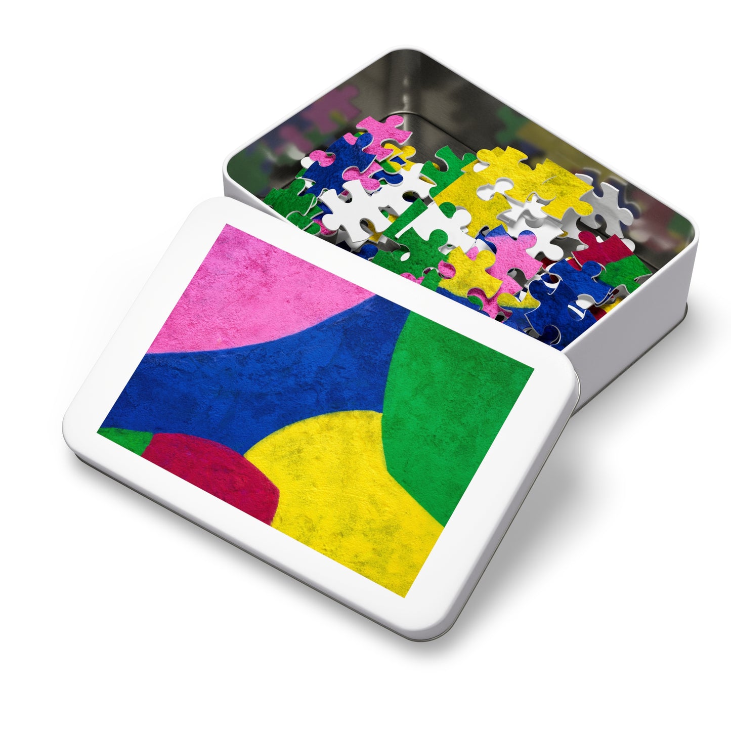 Textured Colors Jigsaw Puzzle (30, 110, 252, 500,1000-Piece)