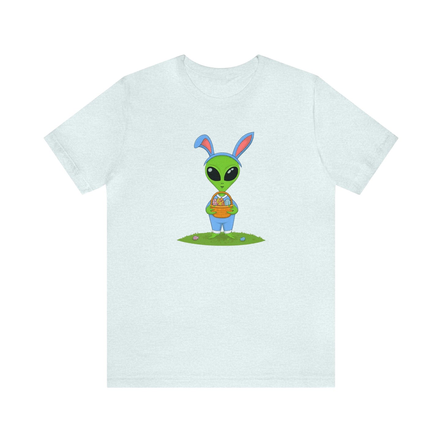 The Easter Alien Unisex Jersey Short Sleeve Tee