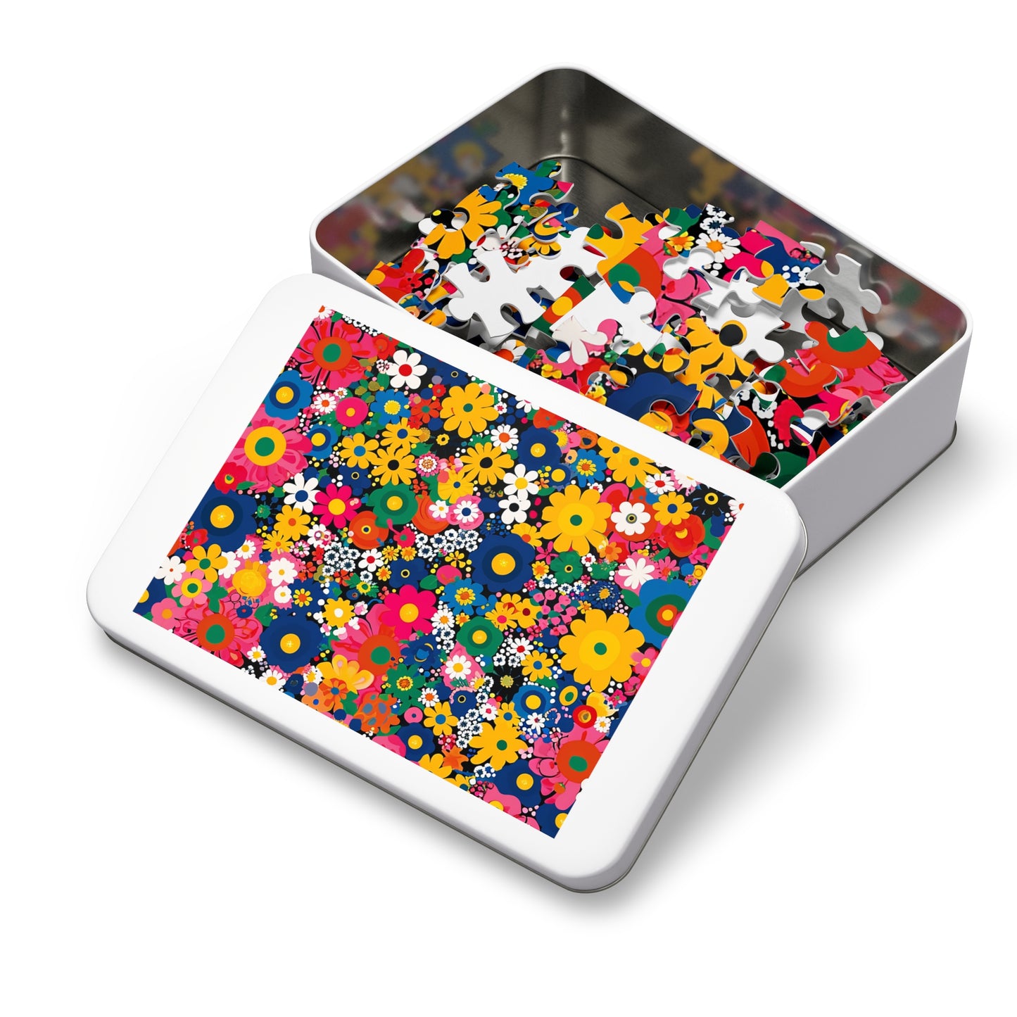 Kazumasa Nagai Style Floral Pattern Jigsaw Puzzle (30, 110, 252, 500,1000-Piece)