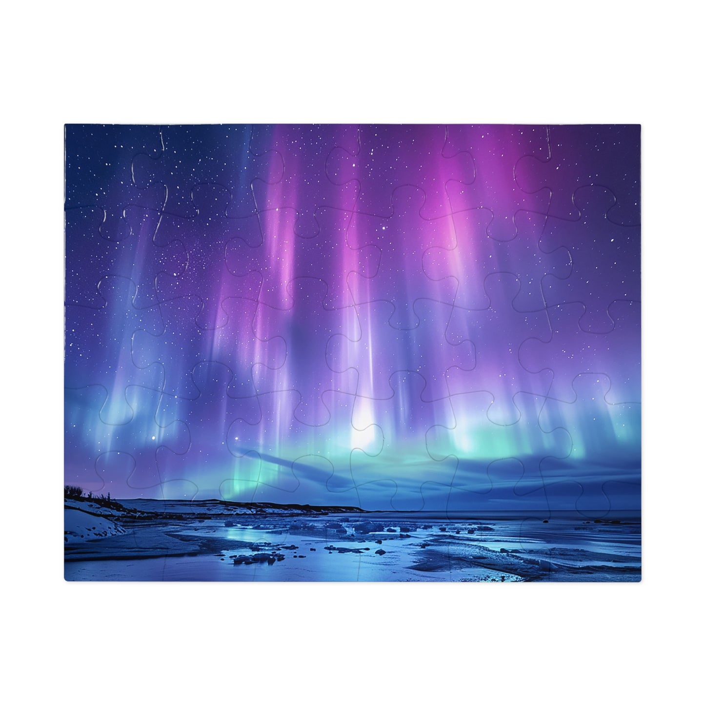 The Alaskan Northern Lights Jigsaw Puzzle (30, 110, 252, 500,1000-Piece)