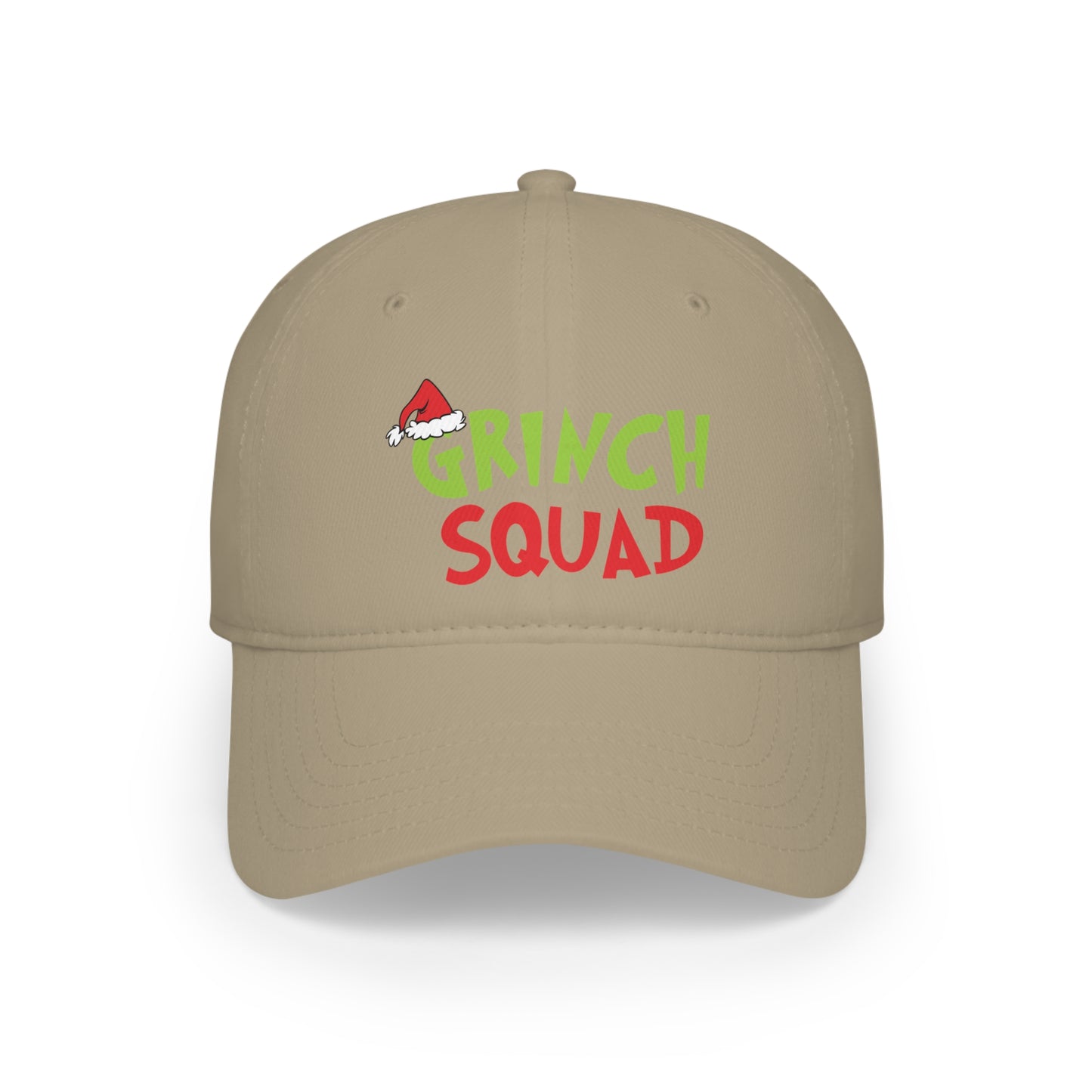 Grinch Squad Low Profile Baseball Cap
