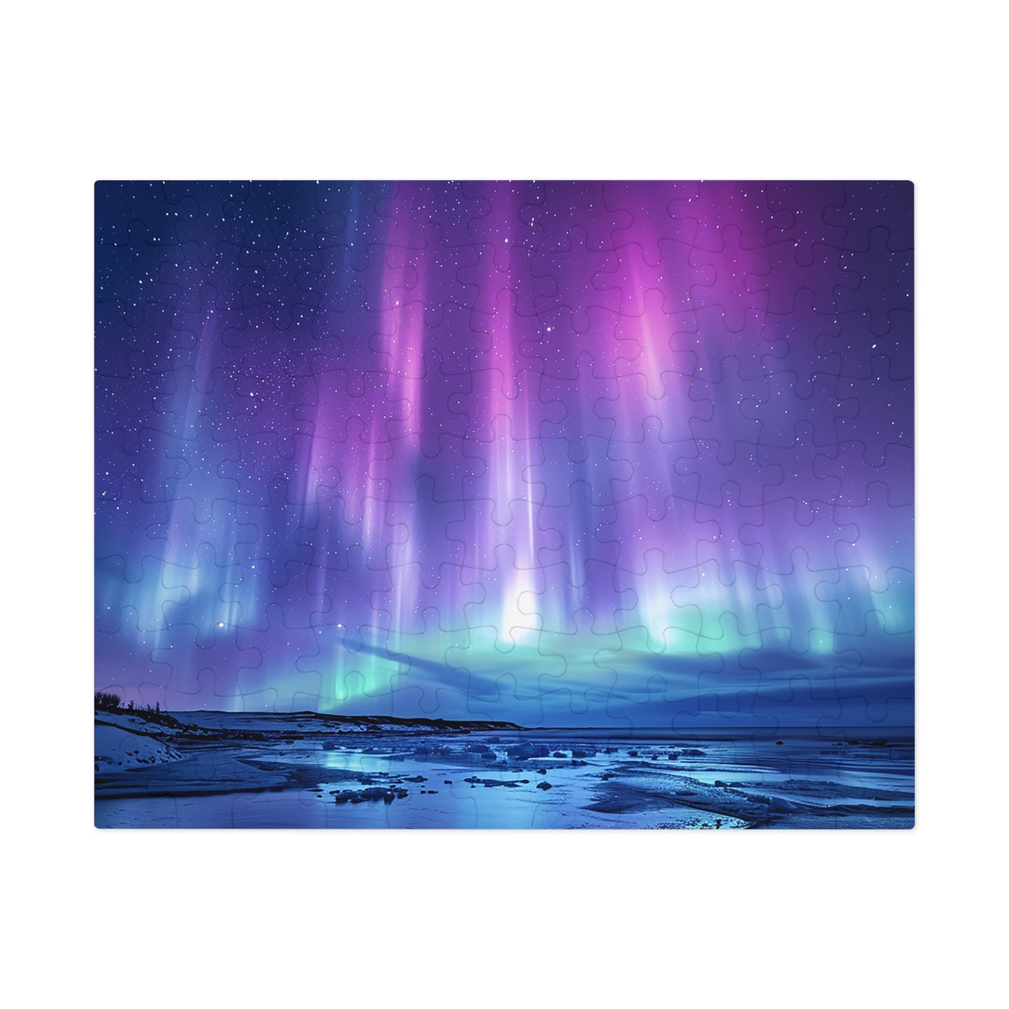 The Alaskan Northern Lights Jigsaw Puzzle (30, 110, 252, 500,1000-Piece)