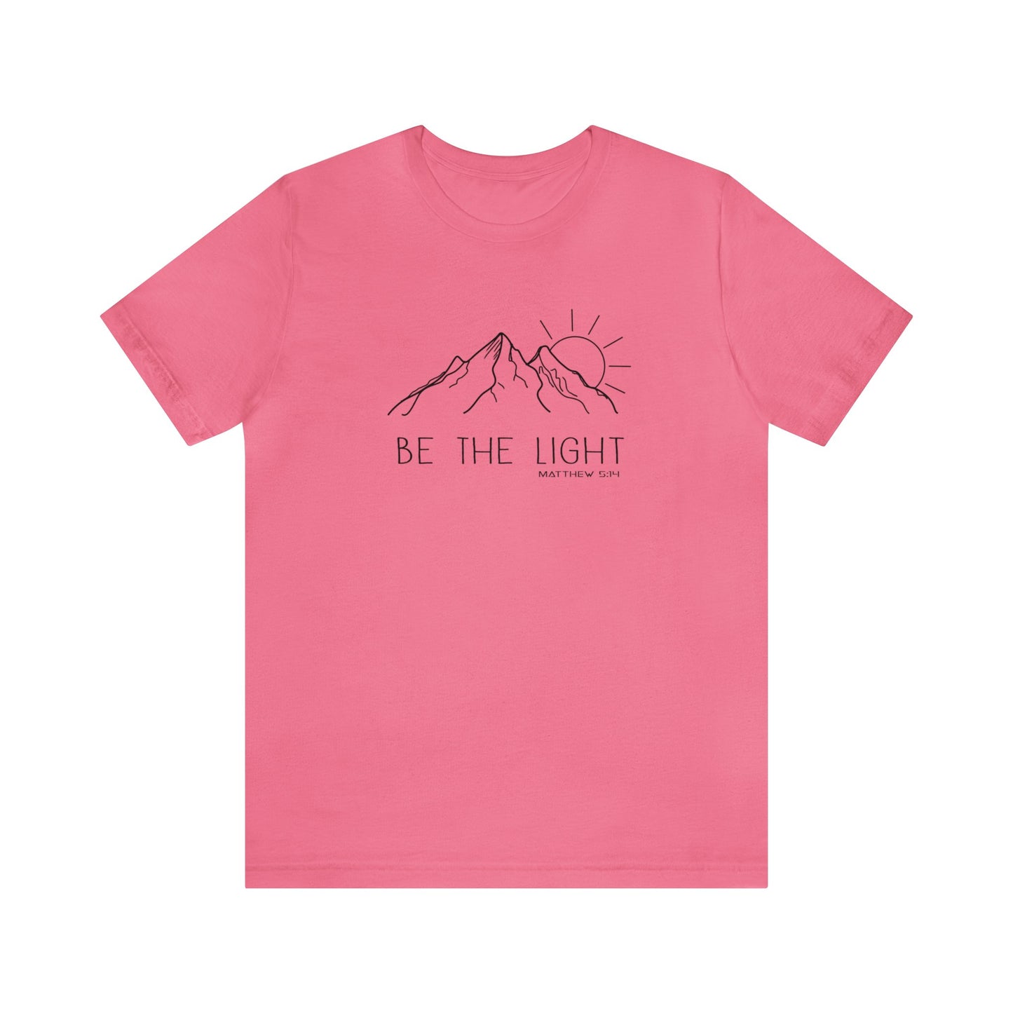 Be the Light Unisex Jersey Short Sleeve Tee