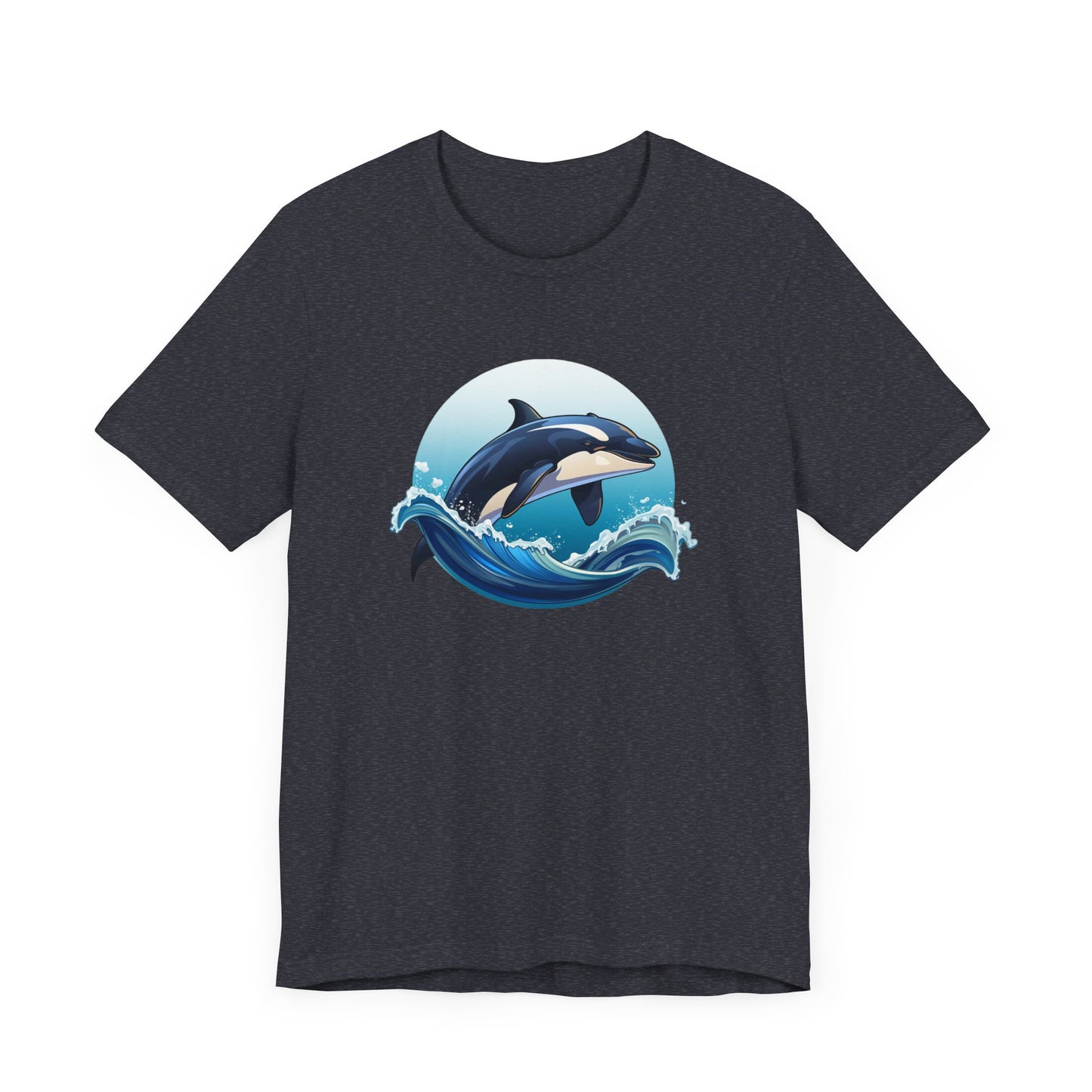 Summer Dolphin Unisex Jersey Short Sleeve Tee