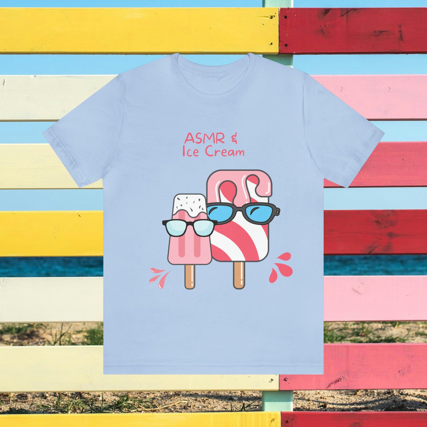 ASMR & Ice Cream Short Sleeve Tee