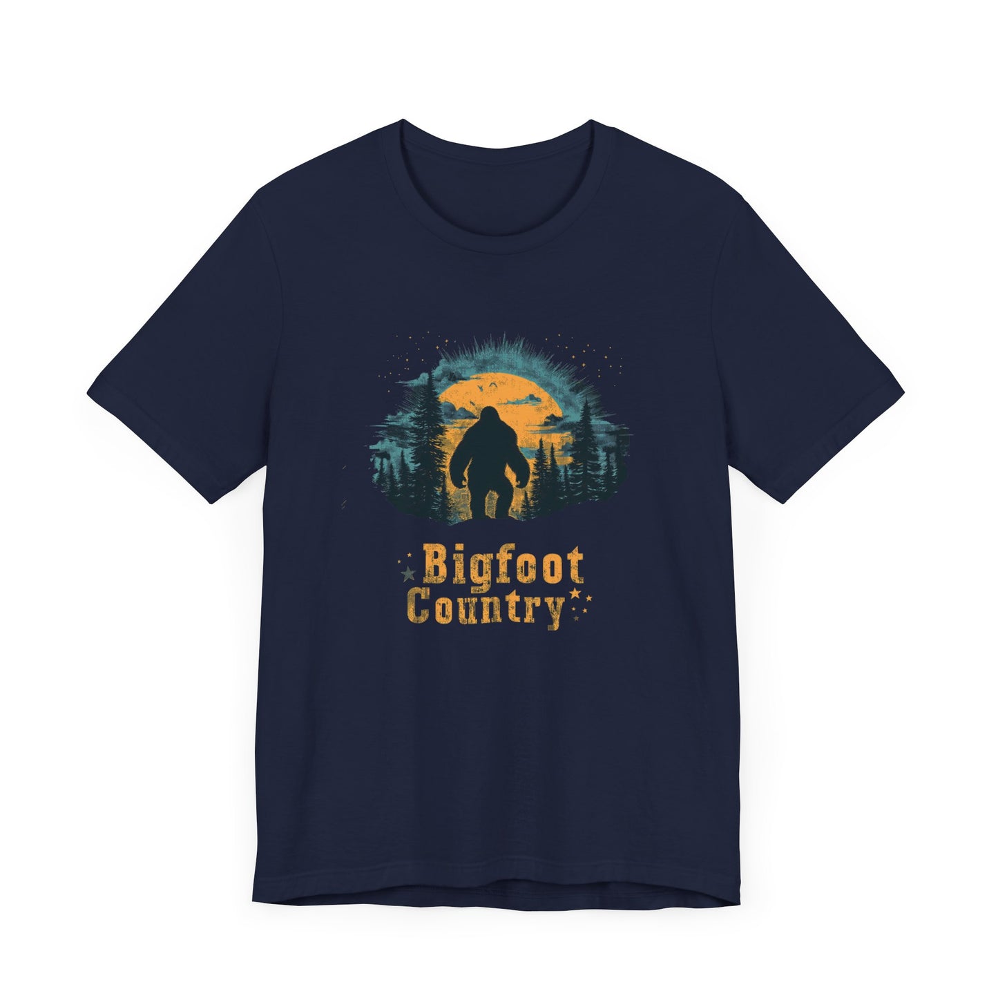 Bigfoot Country Unisex Jersey Short Sleeve Tee