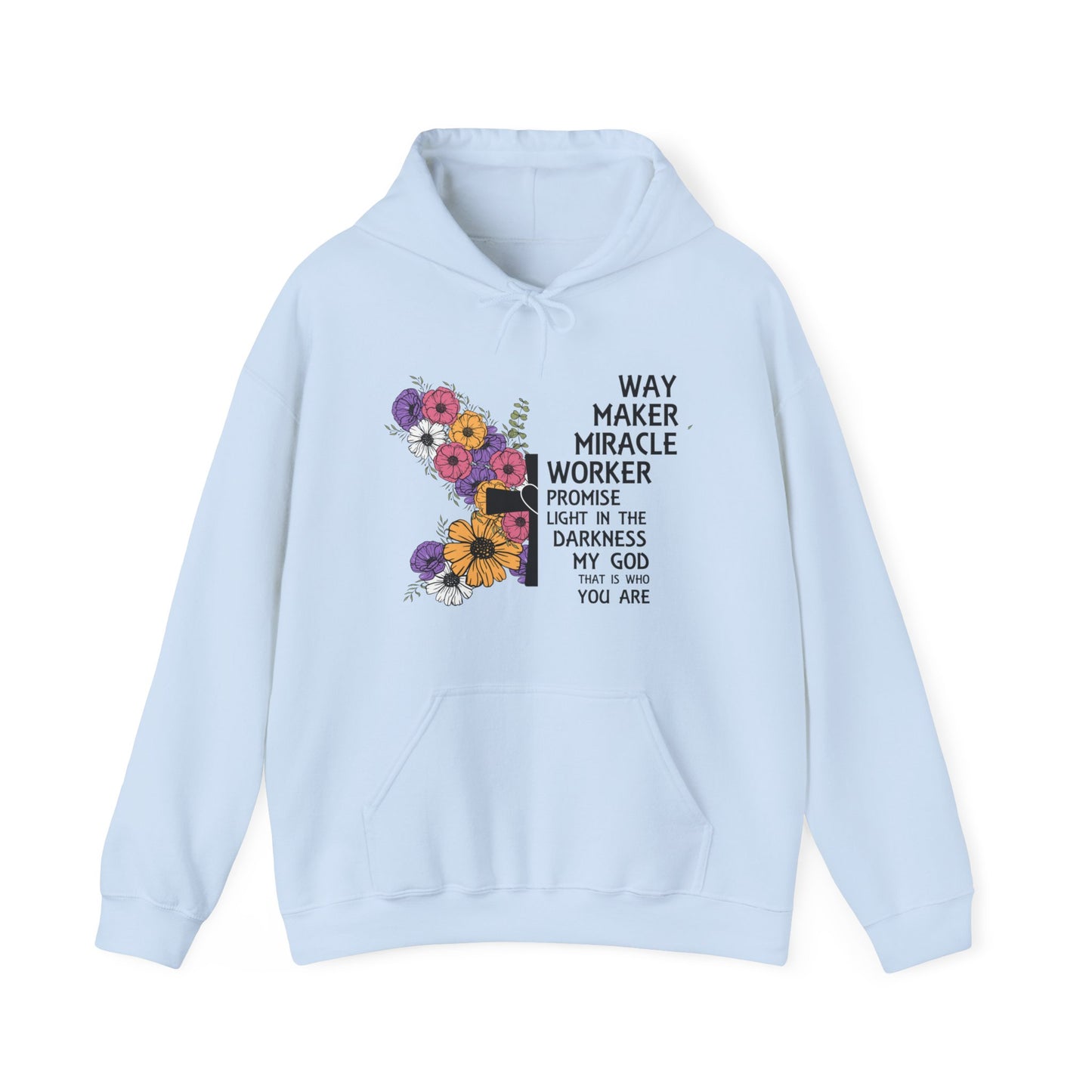 Way Maker Miracle Worker Unisex Heavy Blend™ Hooded Sweatshirt