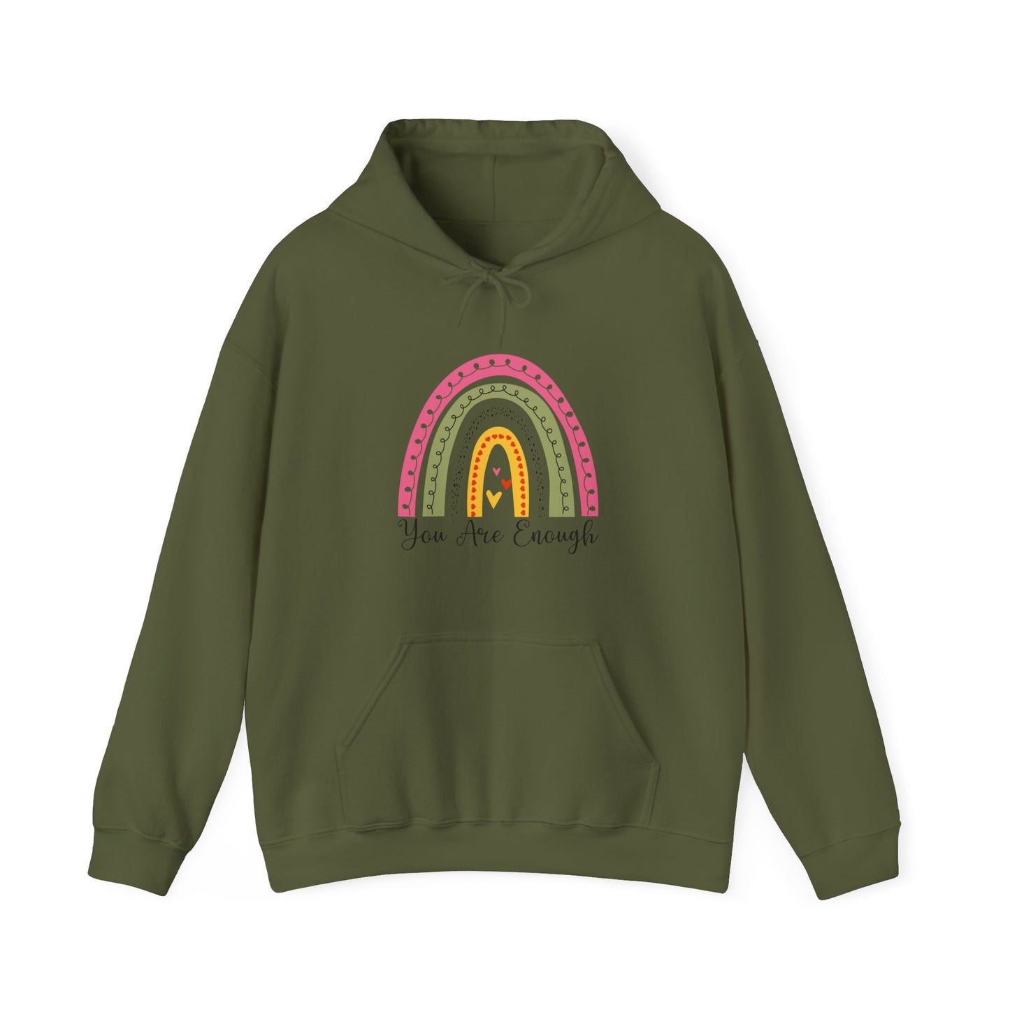 You Are Enough Unisex Heavy Blend™ Hooded Sweatshirt