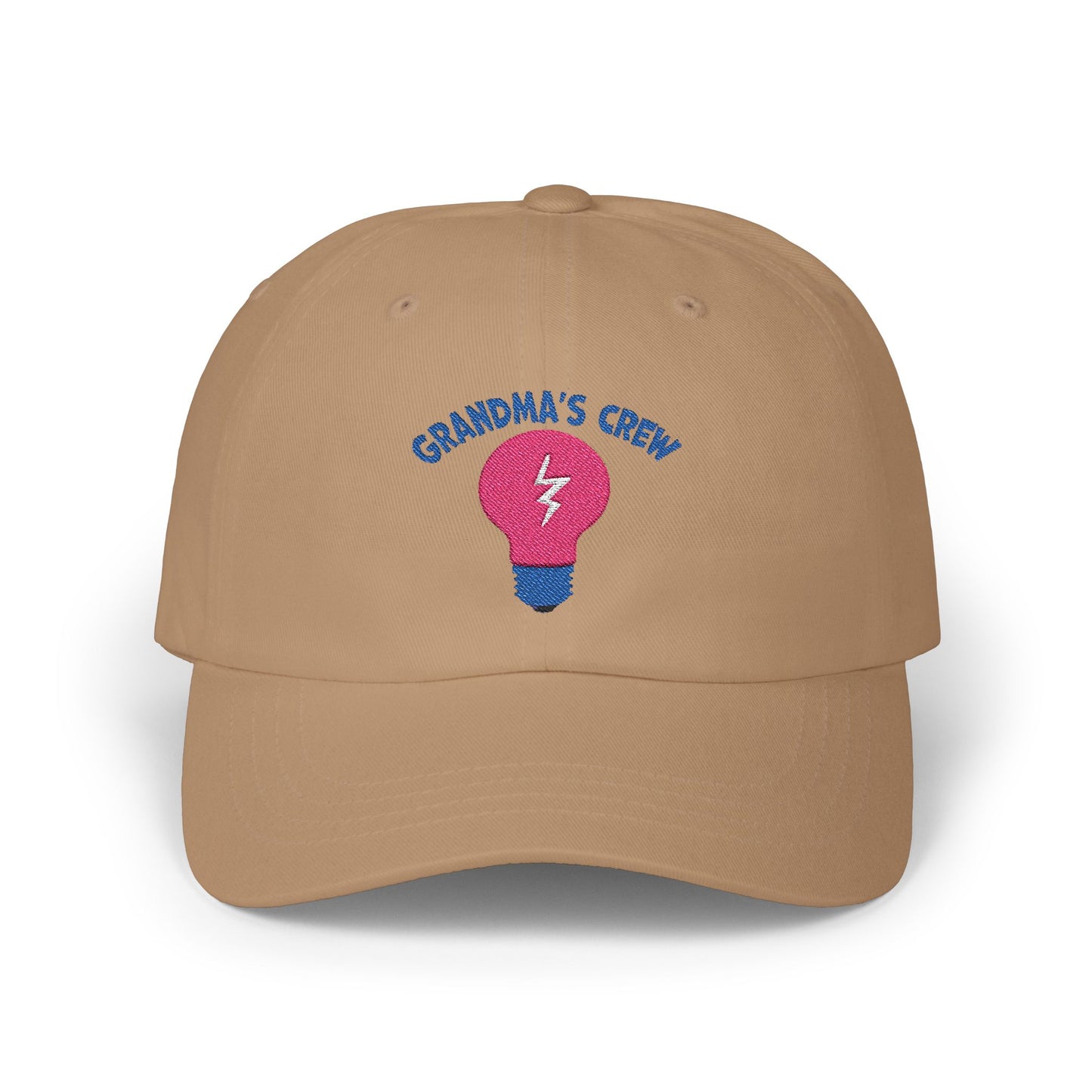 Grandma's Crew Classic Dad Cap - Embroidered Trendy Cap for Everyone!