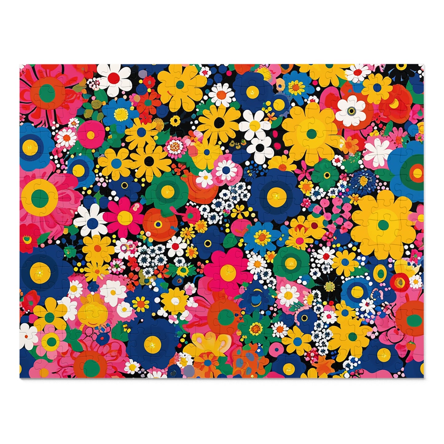 Kazumasa Nagai Style Floral Pattern Jigsaw Puzzle (30, 110, 252, 500,1000-Piece)