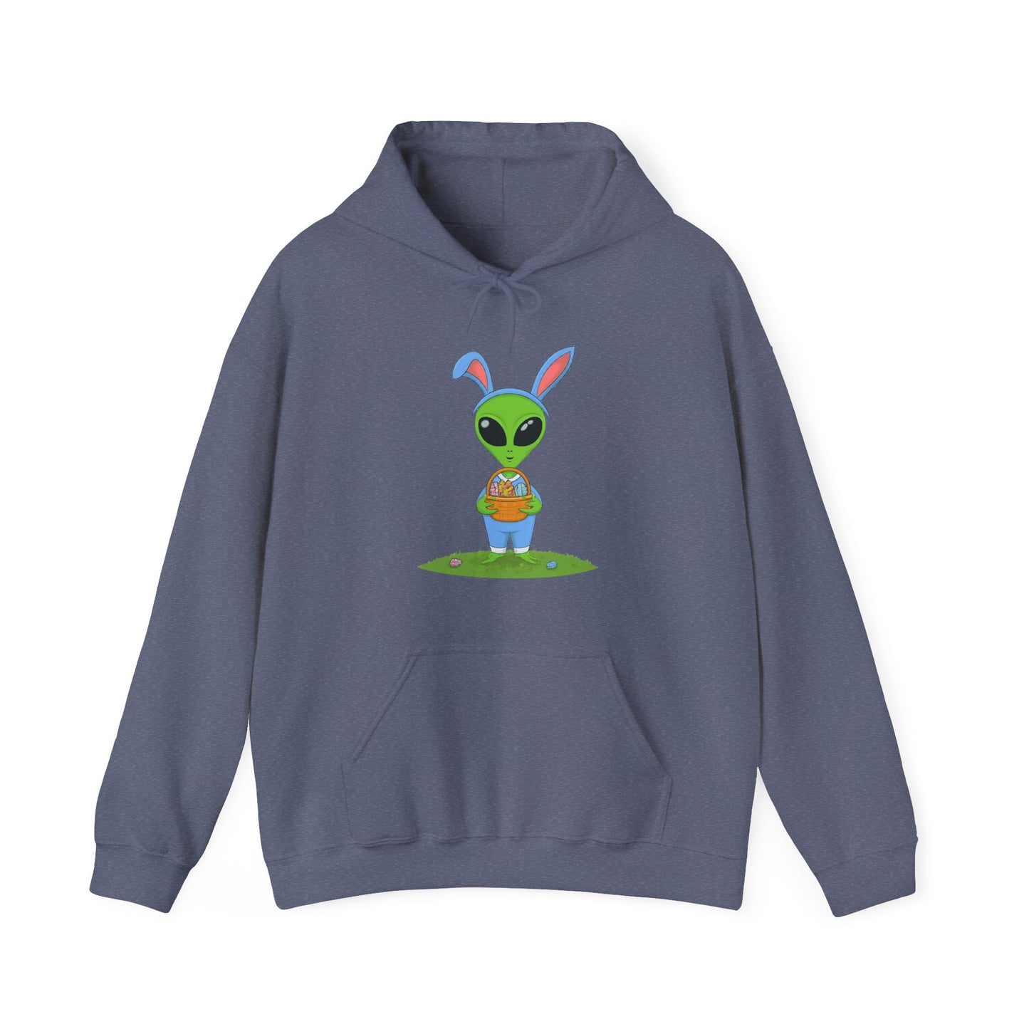 The Easter Alien Unisex Heavy Blend™ Hooded Sweatshirt