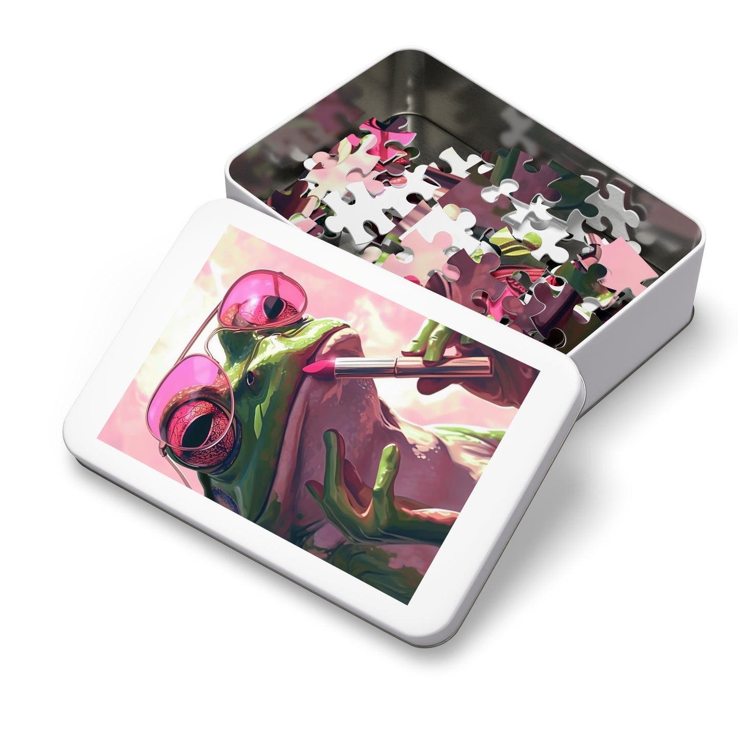 Diva Frog Jigsaw Puzzle (30, 110, 252, 500,1000-Piece)