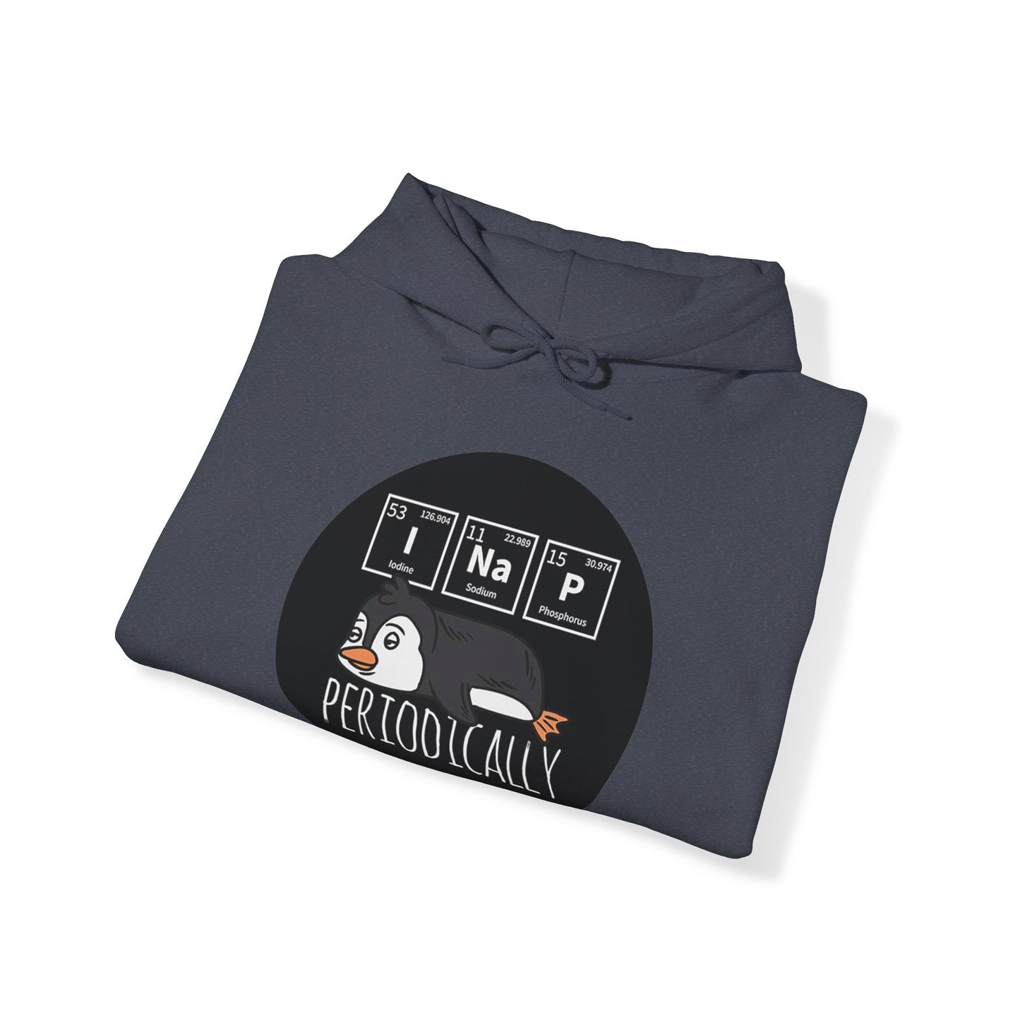Periodically I NaP Penguin Unisex Heavy Blend™ Hooded Sweatshirt