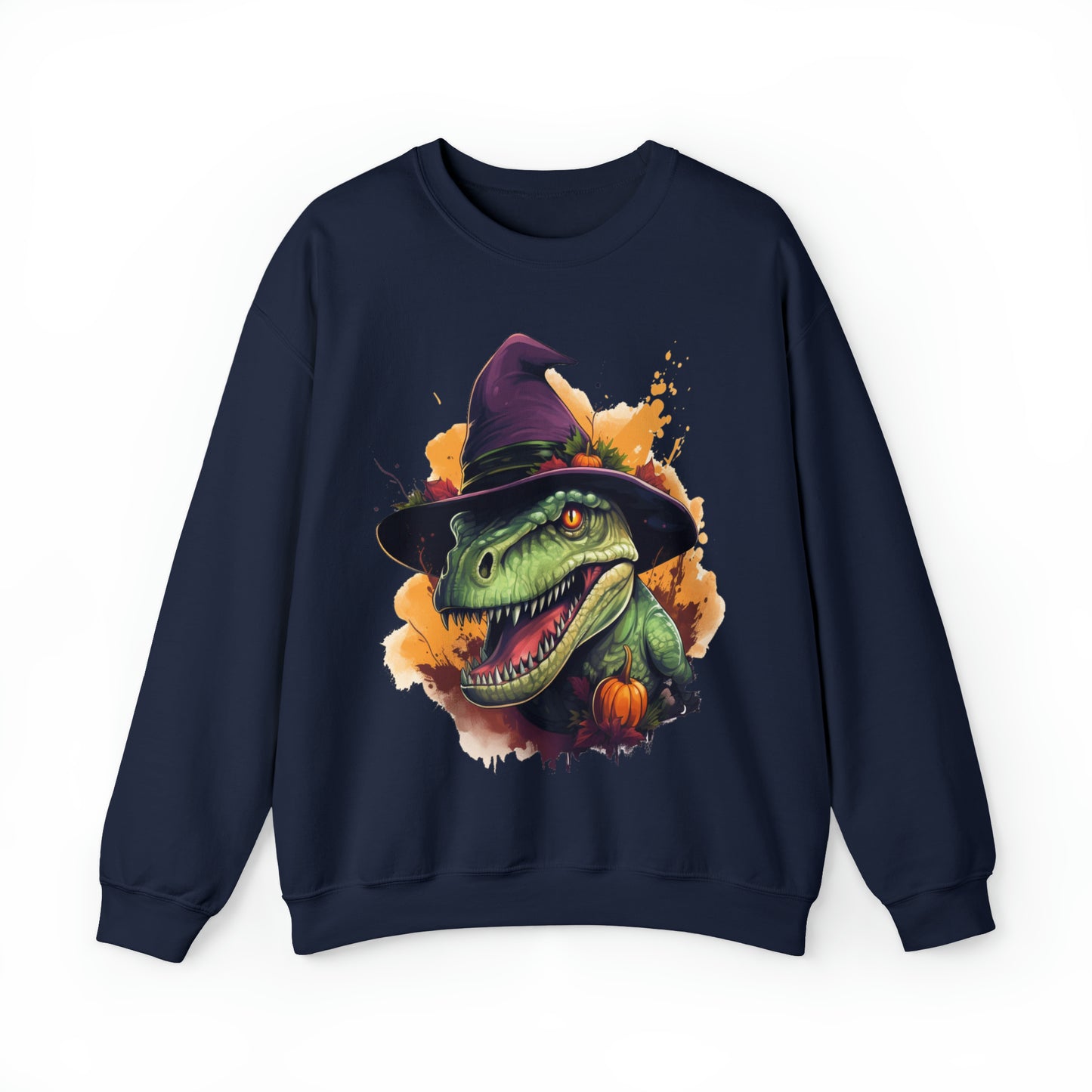 Halloween T-Rex Crewneck Sweatshirt
