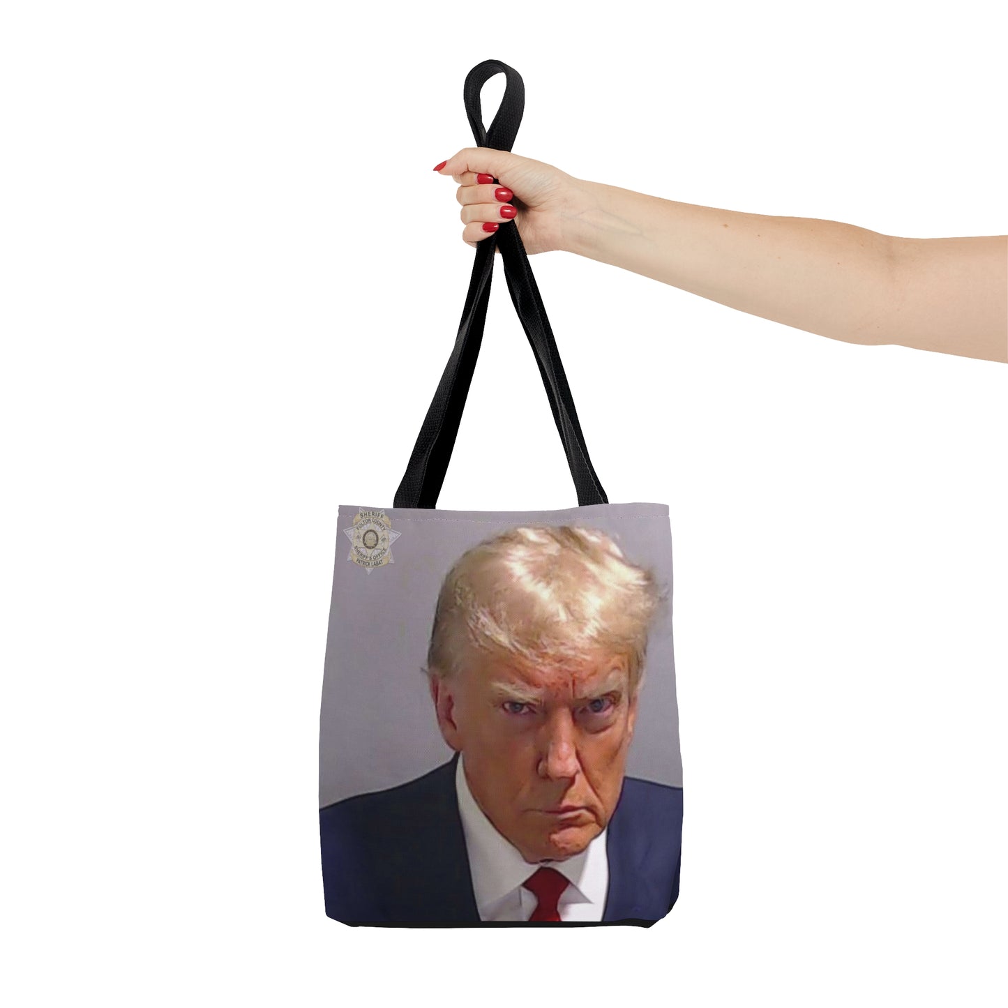 Trump Mug Shot Tote Bag