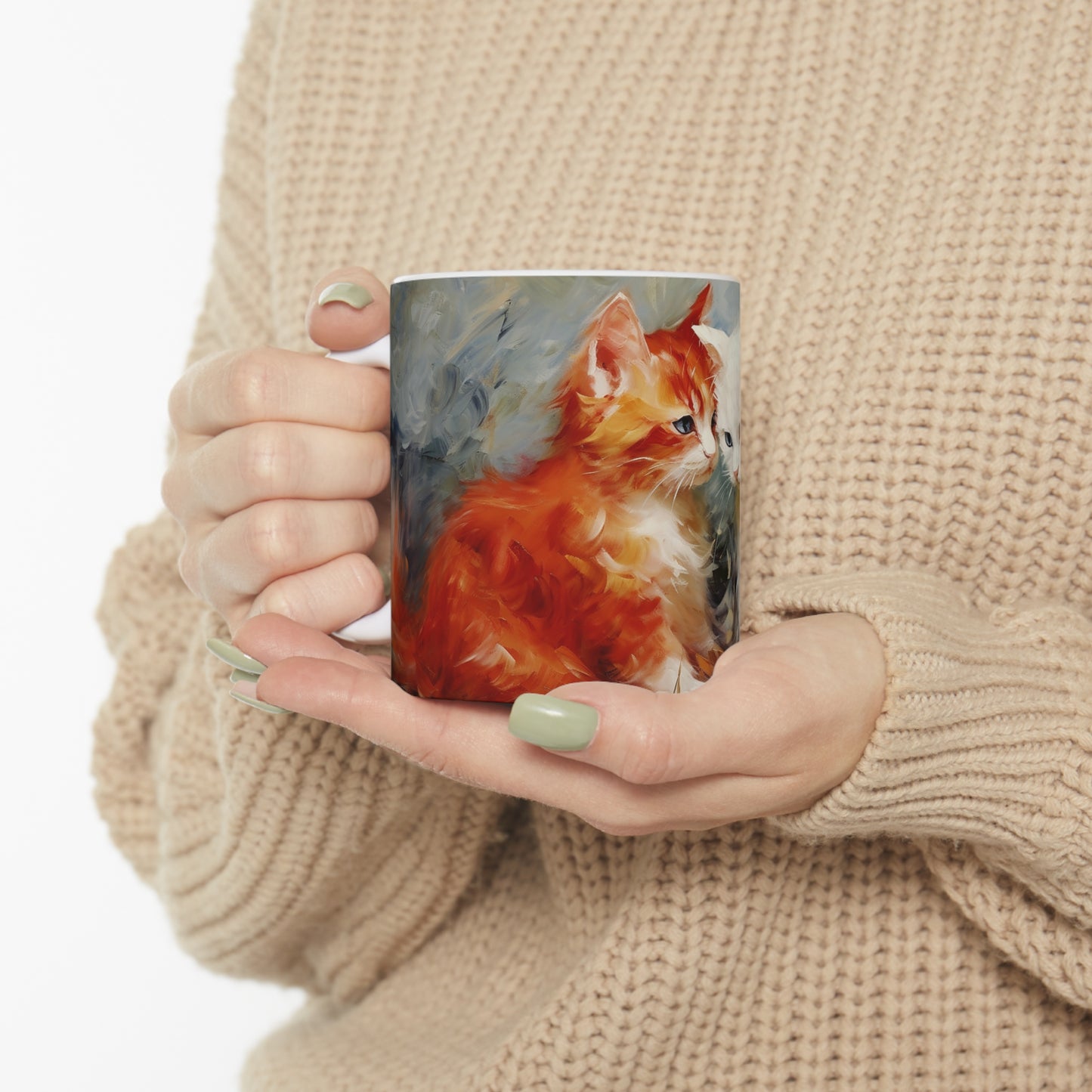 2 Little Kittens Ceramic Mug 11oz
