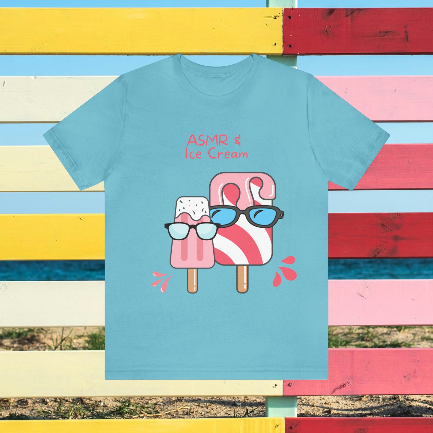 ASMR & Ice Cream Short Sleeve Tee