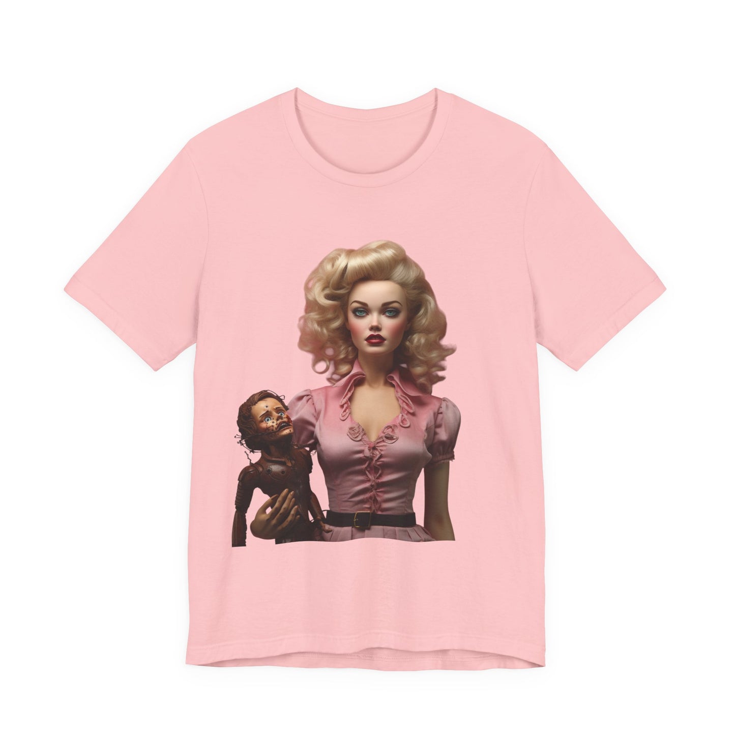 Bad Barbie Doll Unisex Jersey Short Sleeve Tee