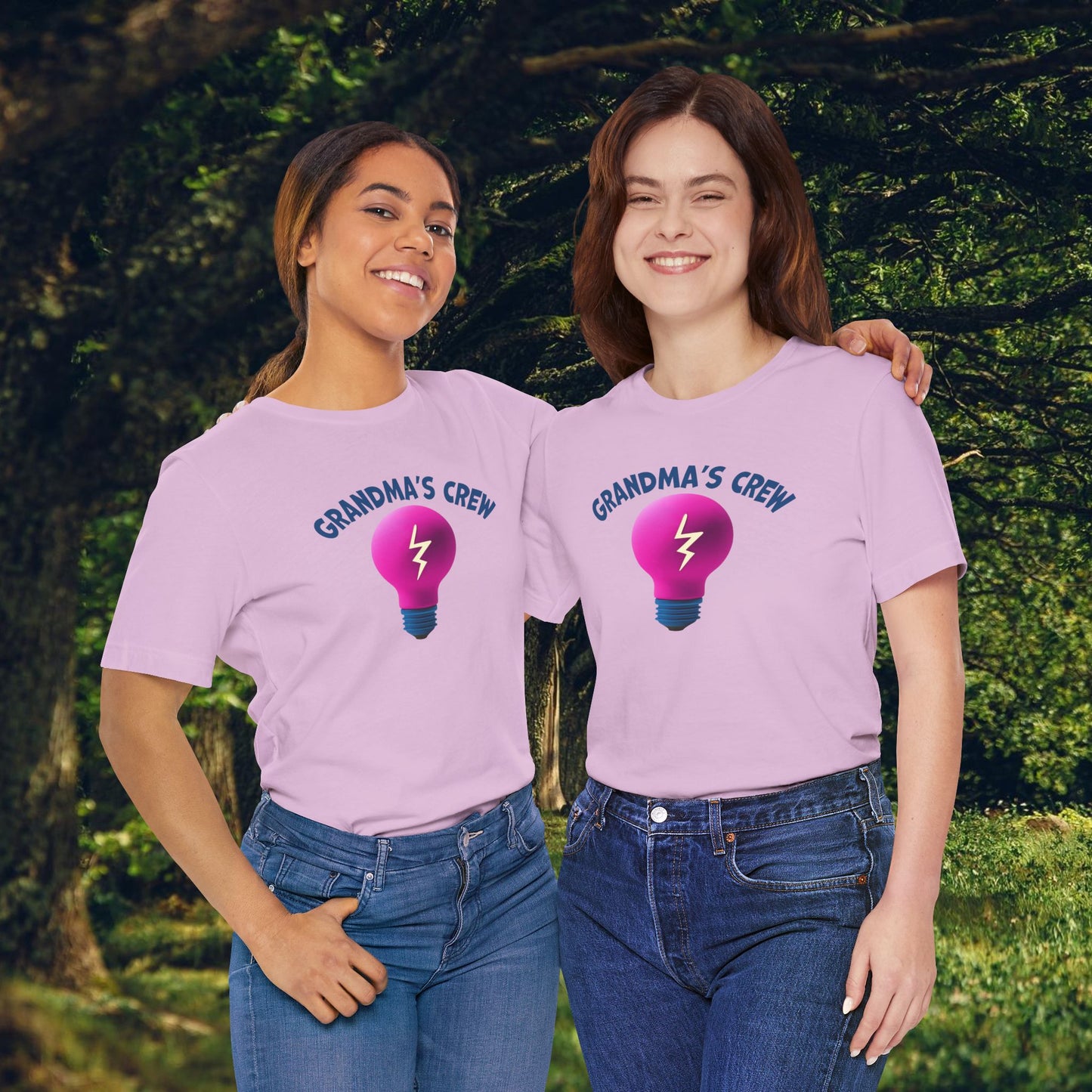 Grandma's Crew Unisex Jersey Tee - Fun Gift for Grandparents