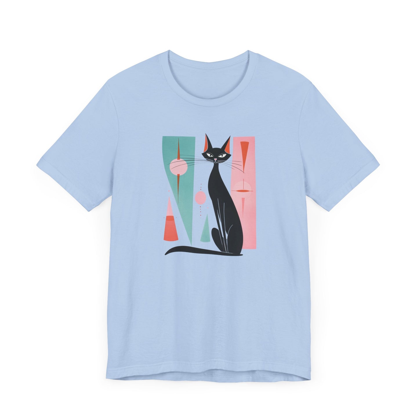 Artsy Cat Unisex Jersey Short Sleeve Tee