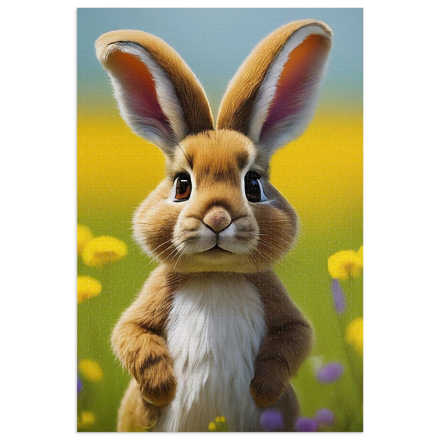 Sweet Spring Bunny Jigsaw Puzzle (30, 110, 252, 500,1000-Piece)