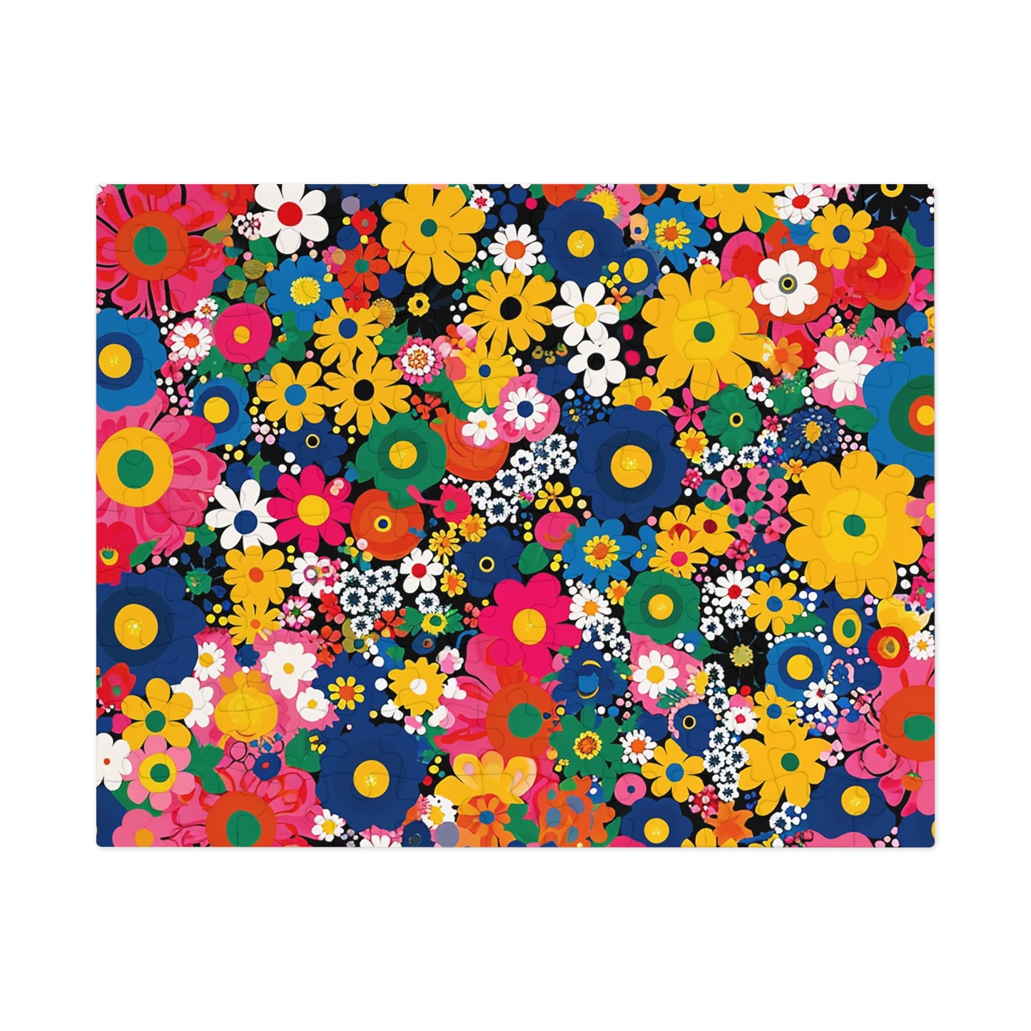 Kazumasa Nagai Style Floral Pattern Jigsaw Puzzle (30, 110, 252, 500,1000-Piece)