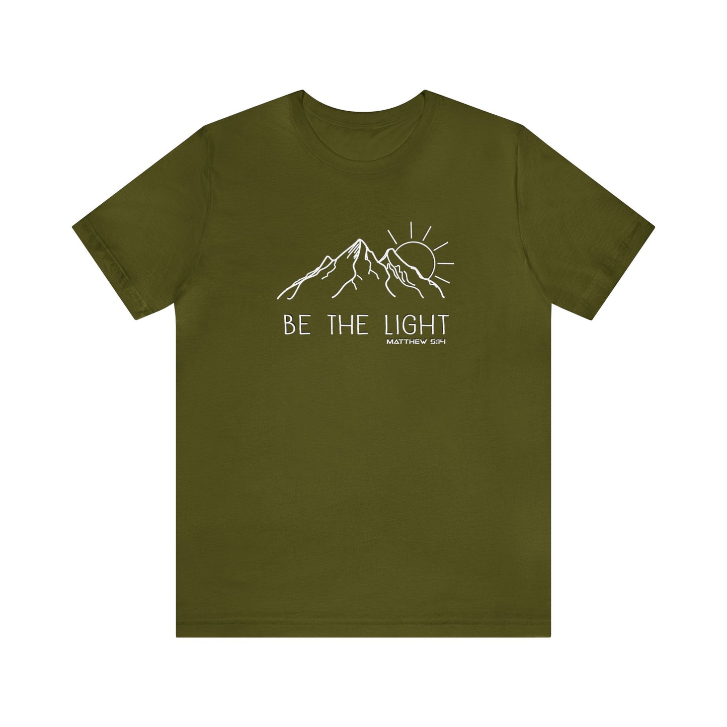 Be the Light Unisex Jersey Short Sleeve Tee