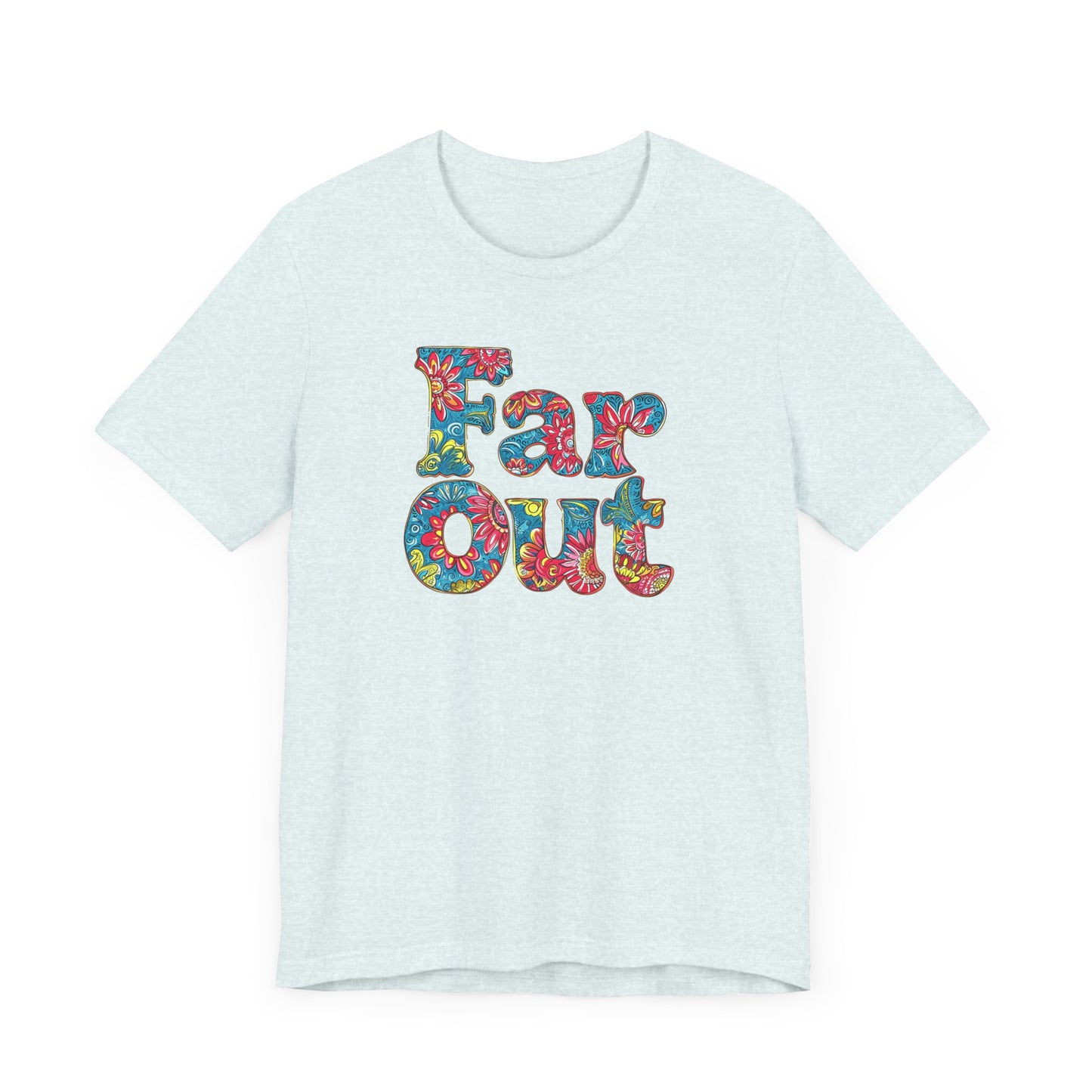 Retro Far Out Unisex Jersey Short Sleeve Tee