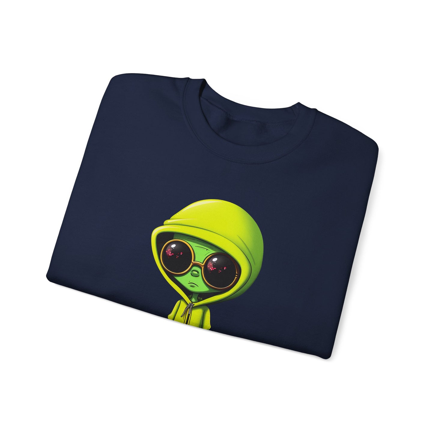 Hip Hop Alien Unisex Heavy Blend™ Crewneck Sweatshirt