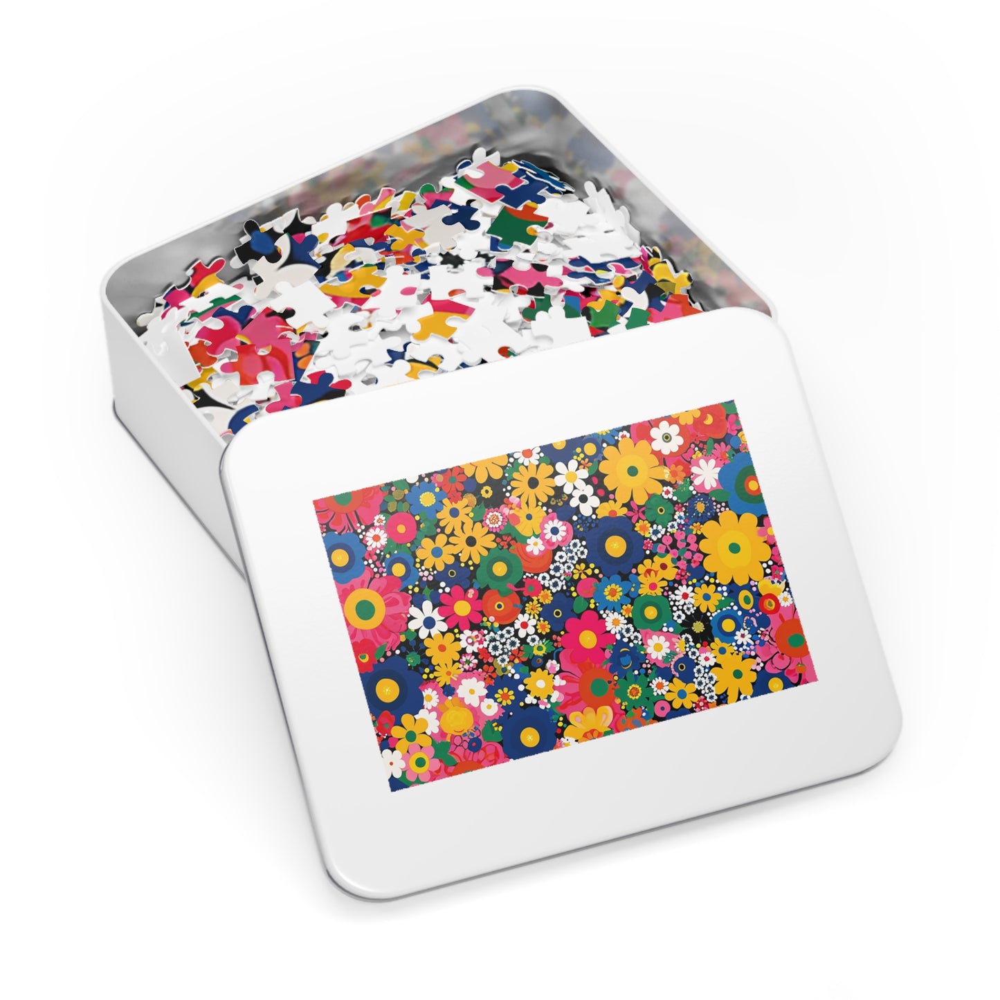 Kazumasa Nagai Style Floral Pattern Jigsaw Puzzle (30, 110, 252, 500,1000-Piece)
