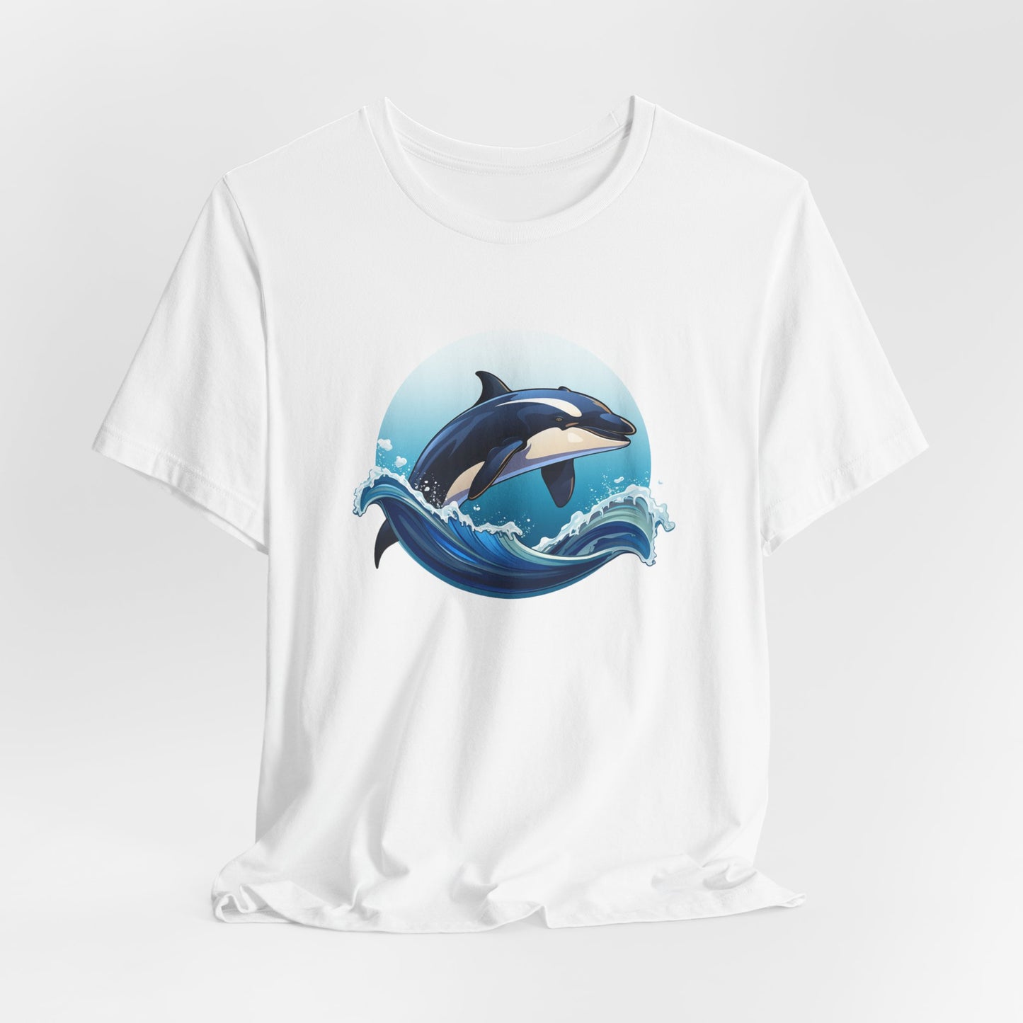 Summer Dolphin Unisex Jersey Short Sleeve Tee