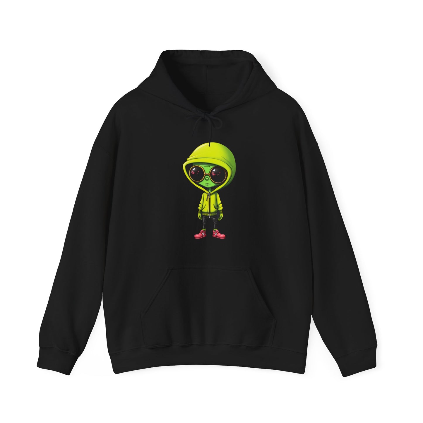 Hip Hop Alien Unisex Heavy Blend™ Hooded Sweatshirt