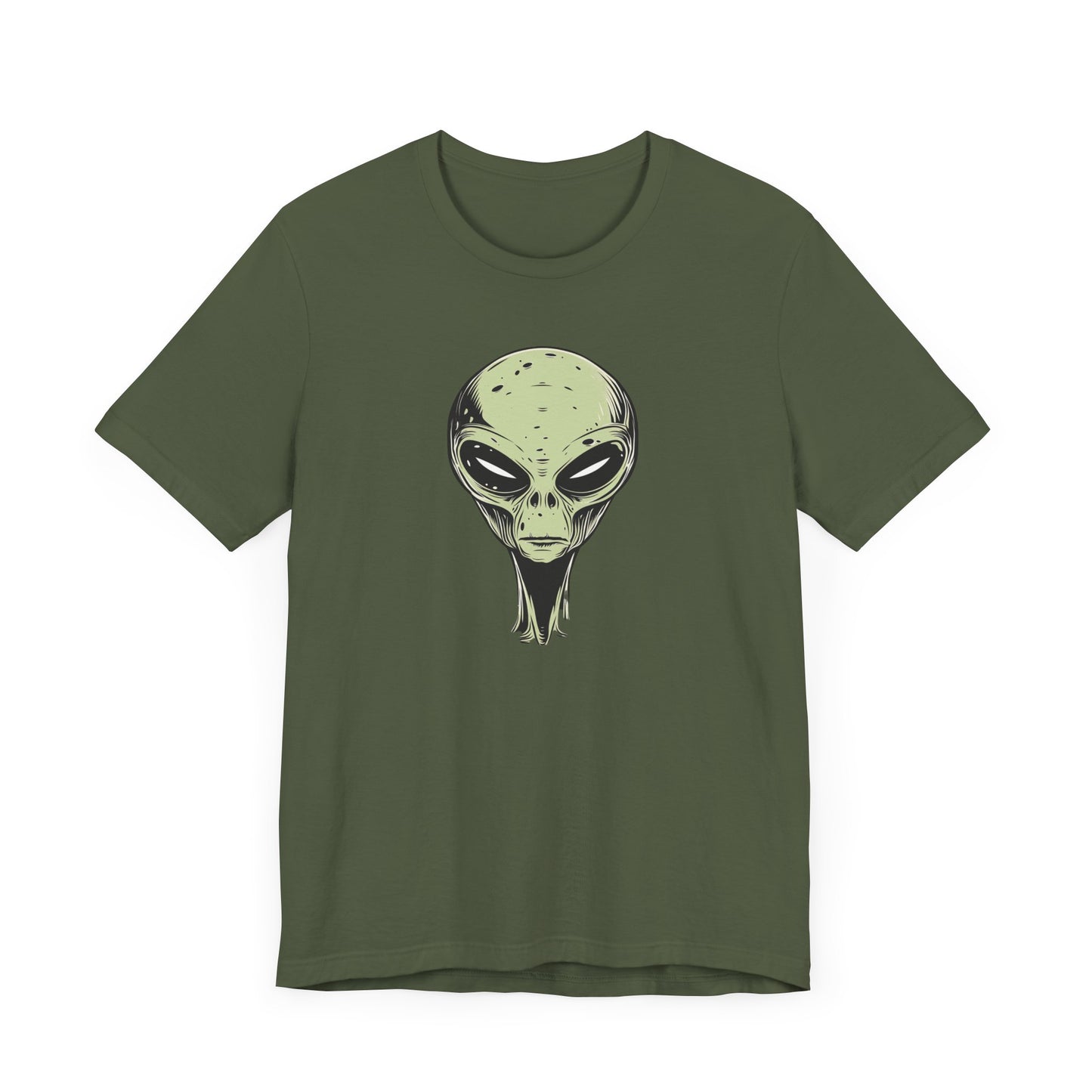 Alien Head Unisex Jersey Short Sleeve Tee