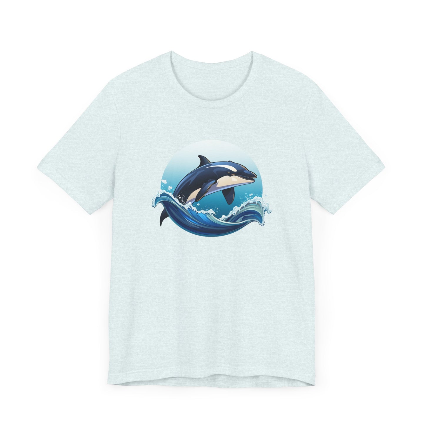 Summer Dolphin Unisex Jersey Short Sleeve Tee