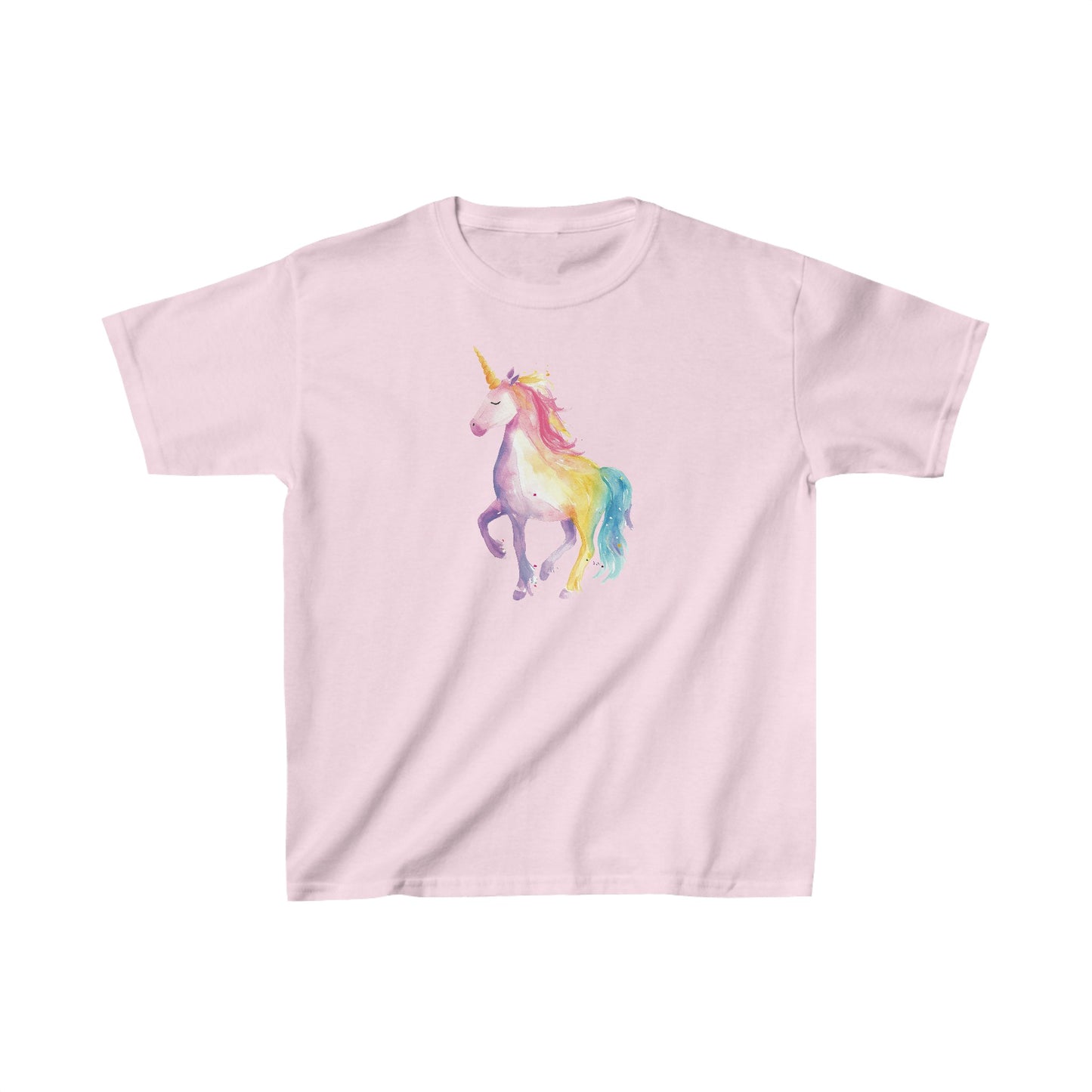 Watercolor Unicorn Kids Heavy Cotton™ Tee