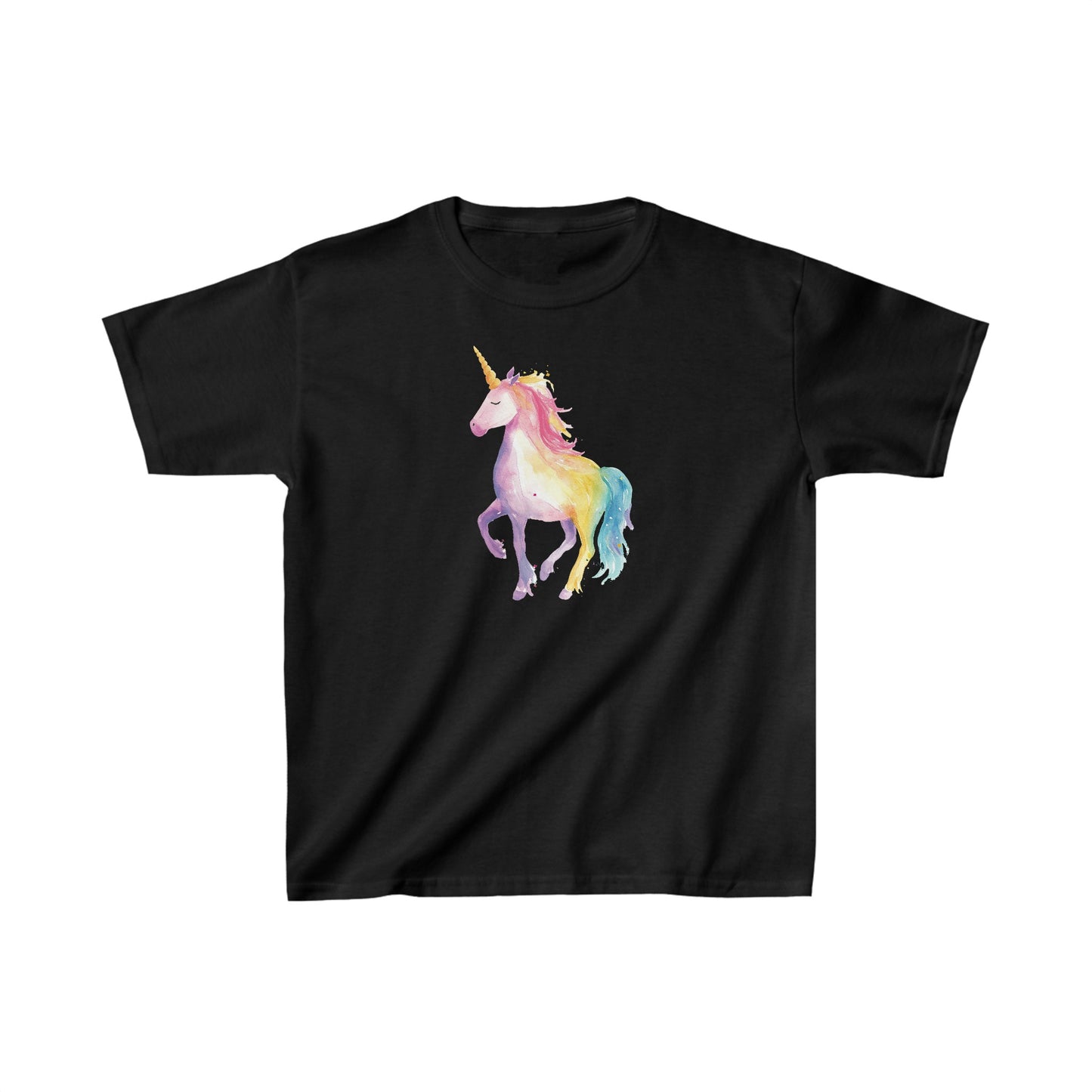 Watercolor Unicorn Kids Heavy Cotton™ Tee