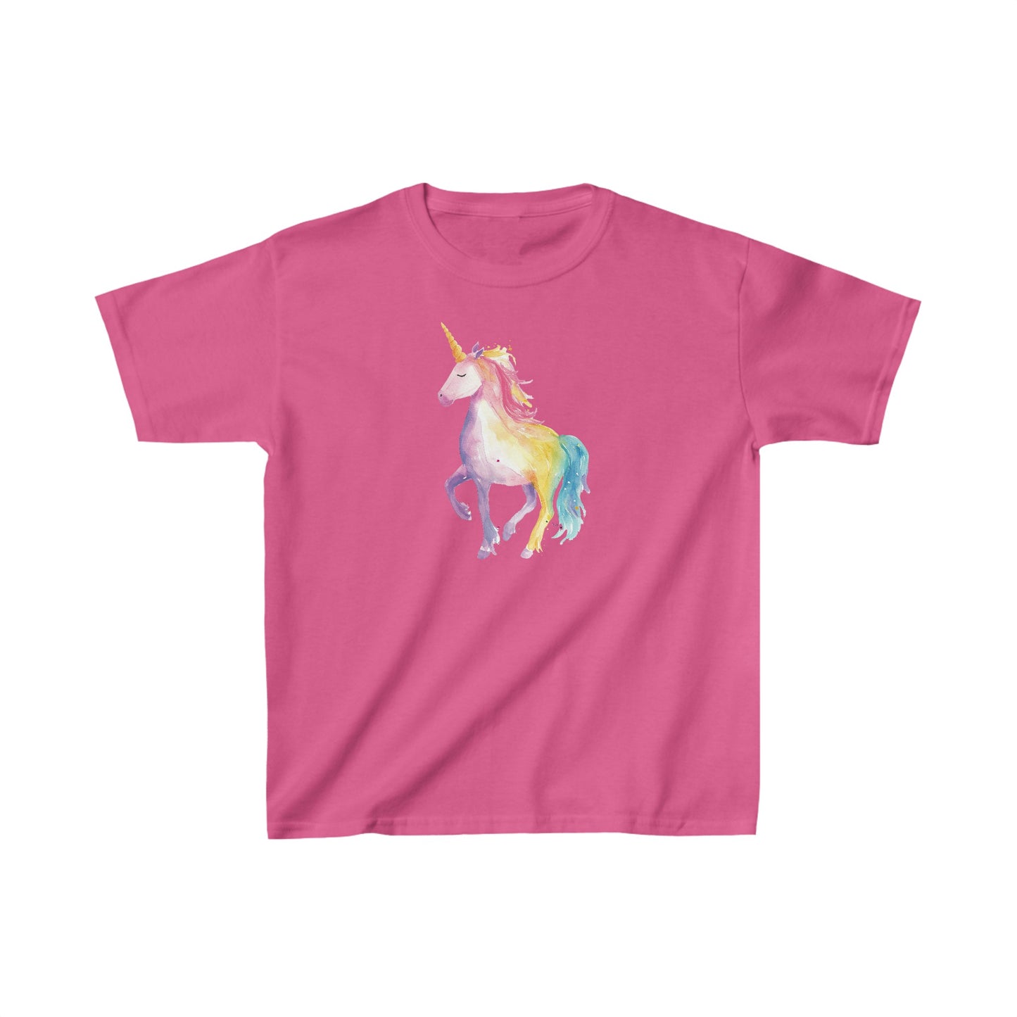 Watercolor Unicorn Kids Heavy Cotton™ Tee