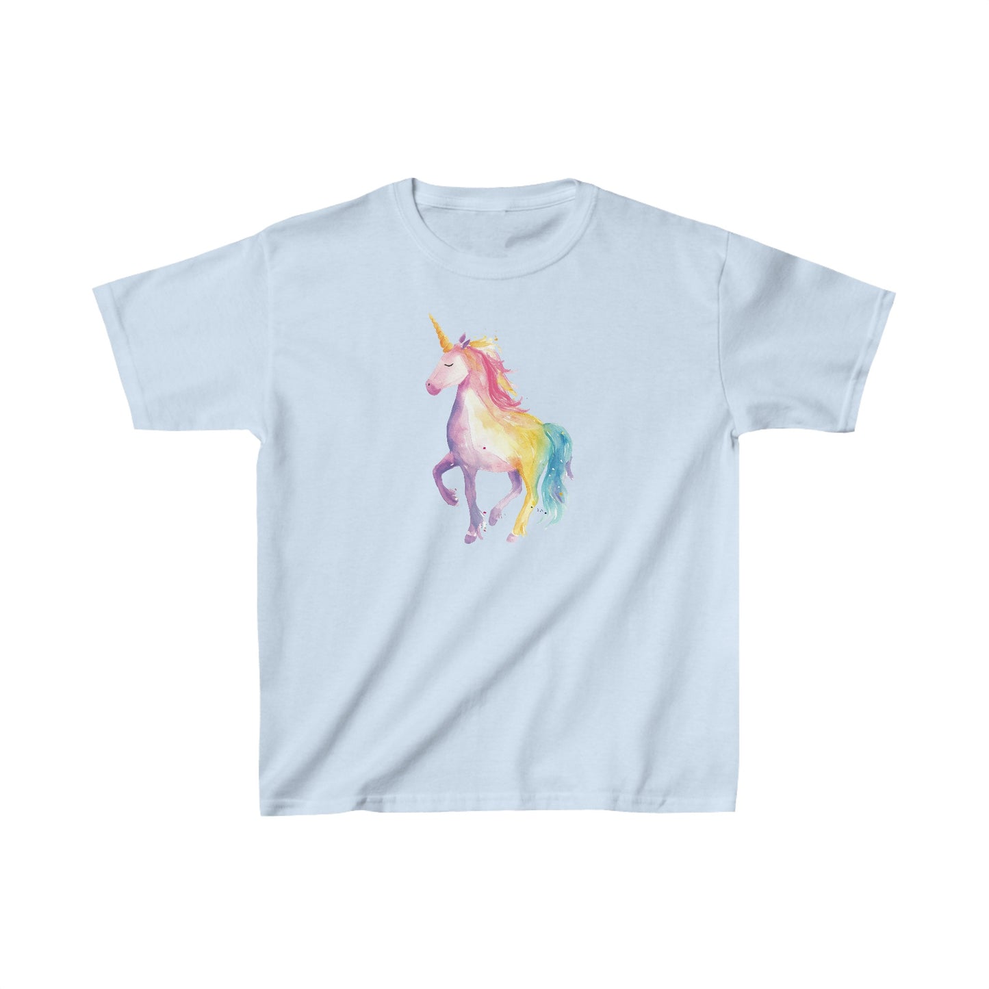 Watercolor Unicorn Kids Heavy Cotton™ Tee