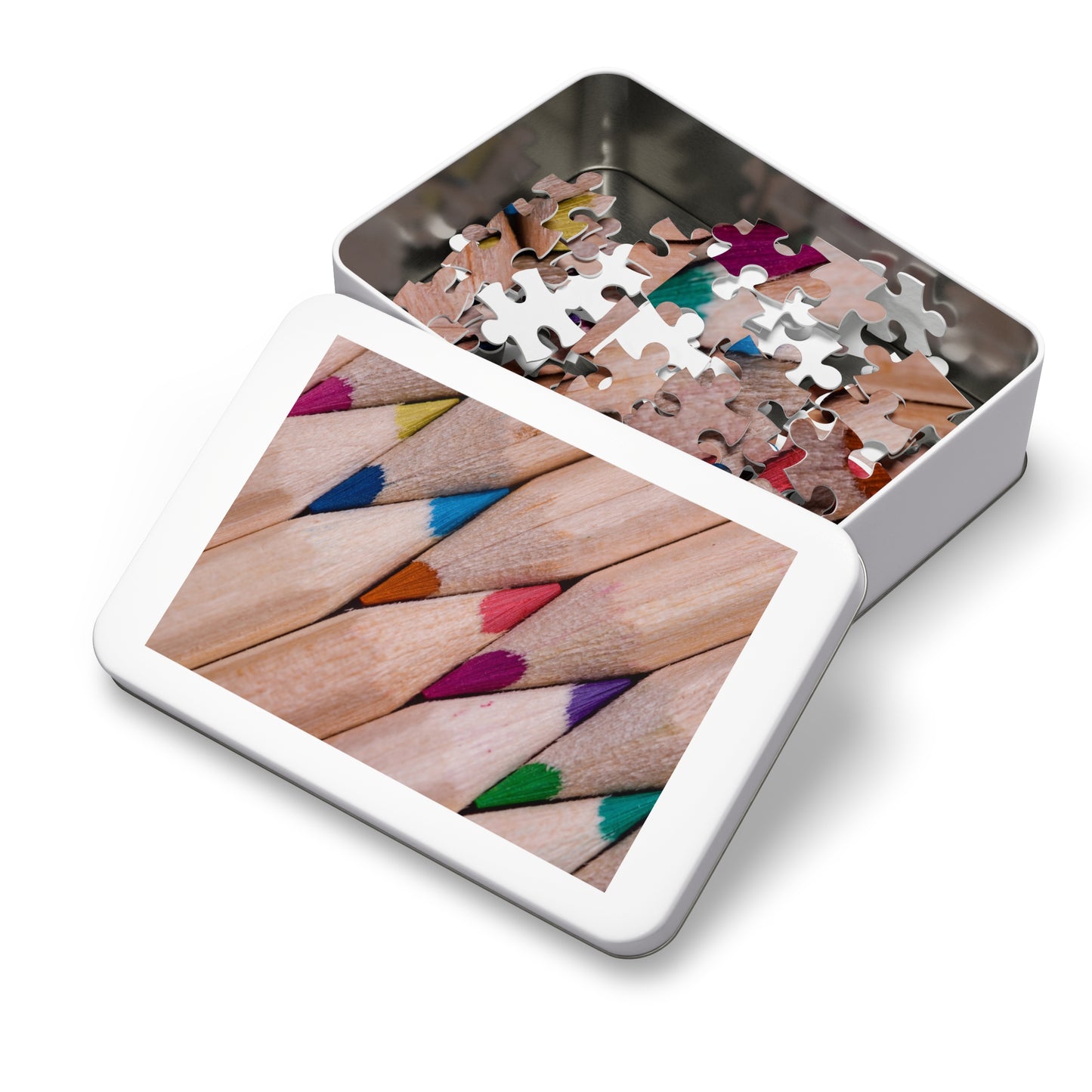 Colored Pencils Jigsaw Puzzle (30, 110, 252, 500,1000-Piece)