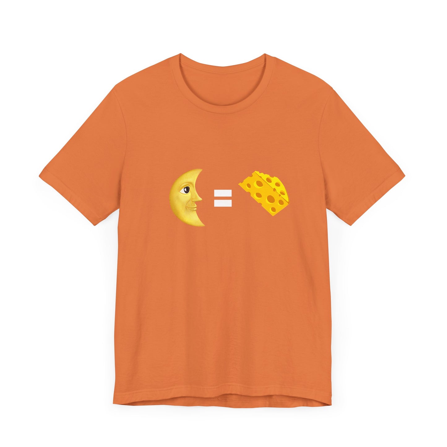 Moon = Cheese Unisex Jersey Tee
