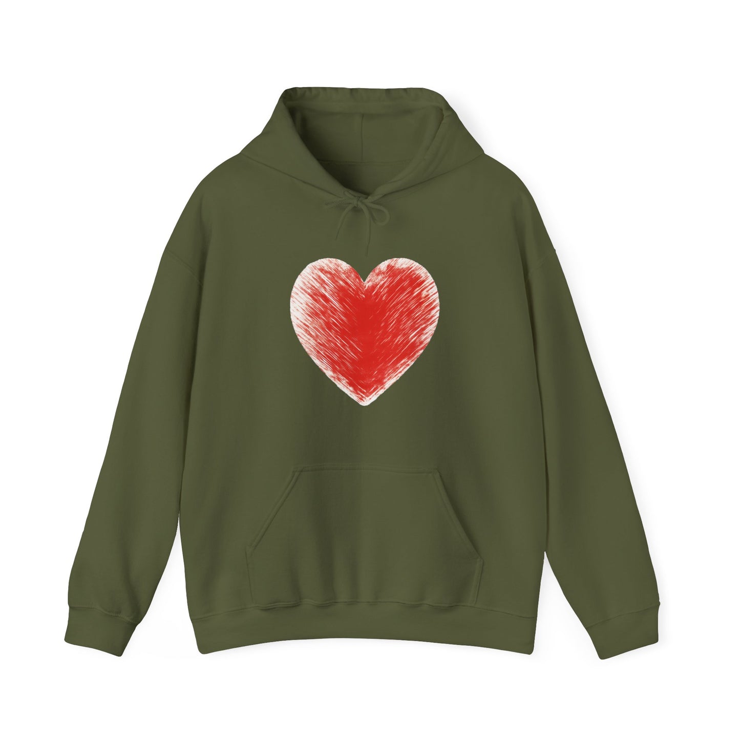 Color My Heart Unisex Heavy Blend™ Hooded Sweatshirt