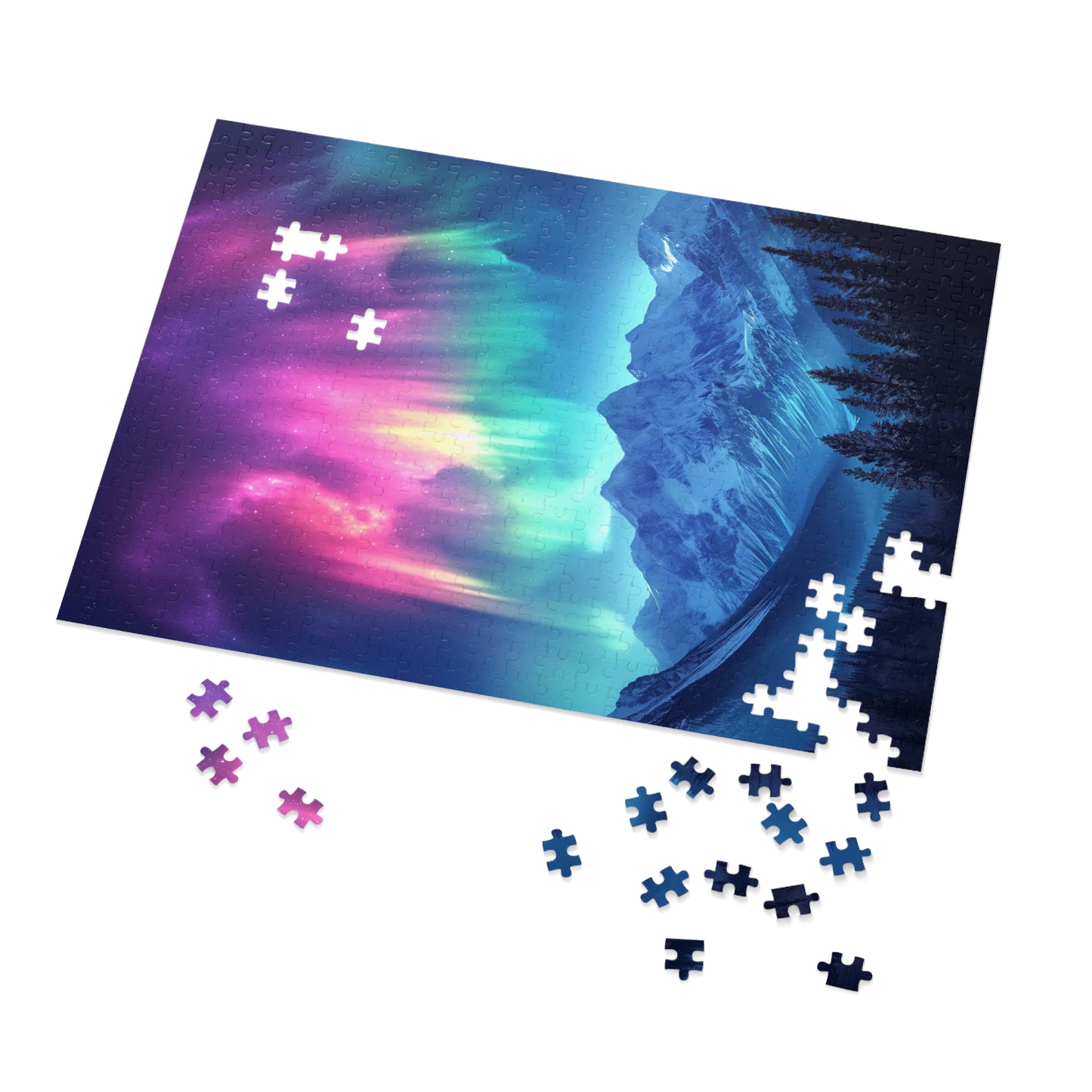 The Northern Lights Jigsaw Puzzle (30, 110, 252, 500,1000-Piece)