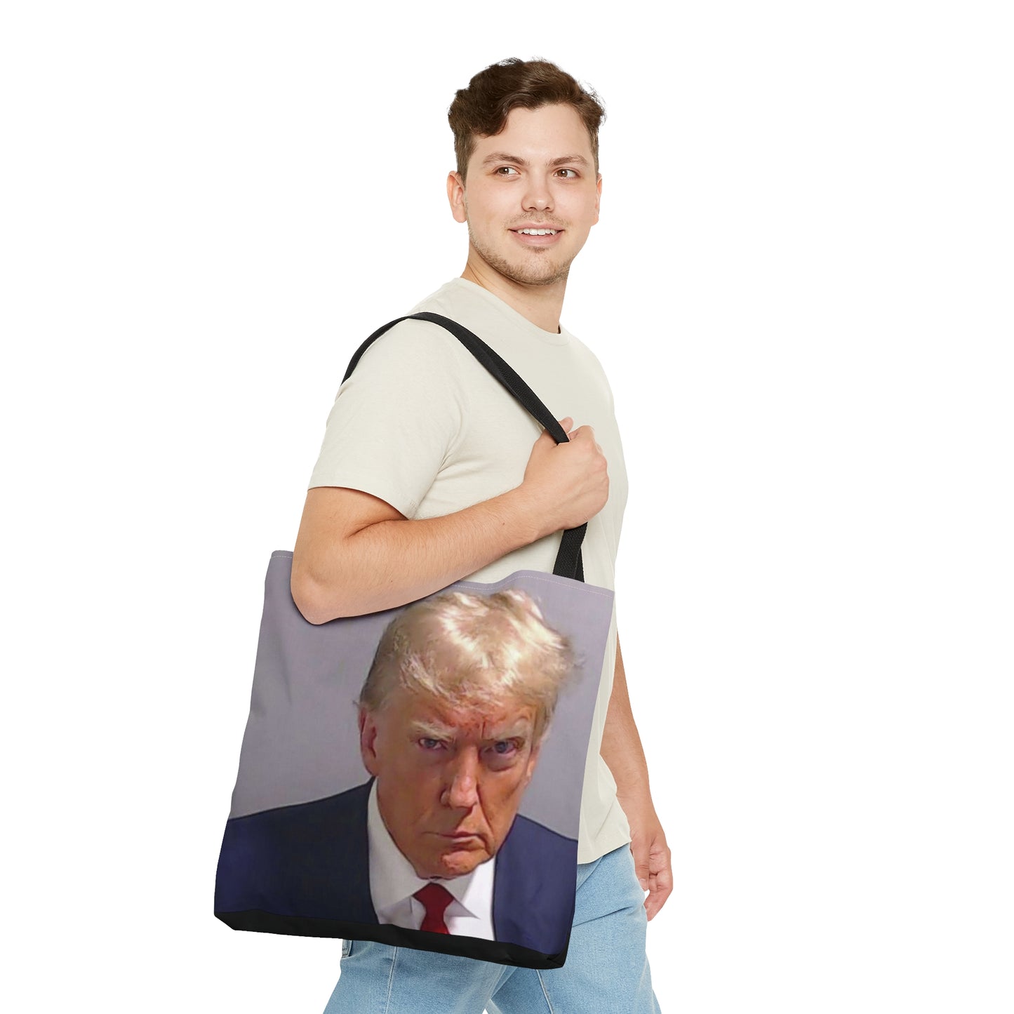Trump Mug Shot Tote Bag
