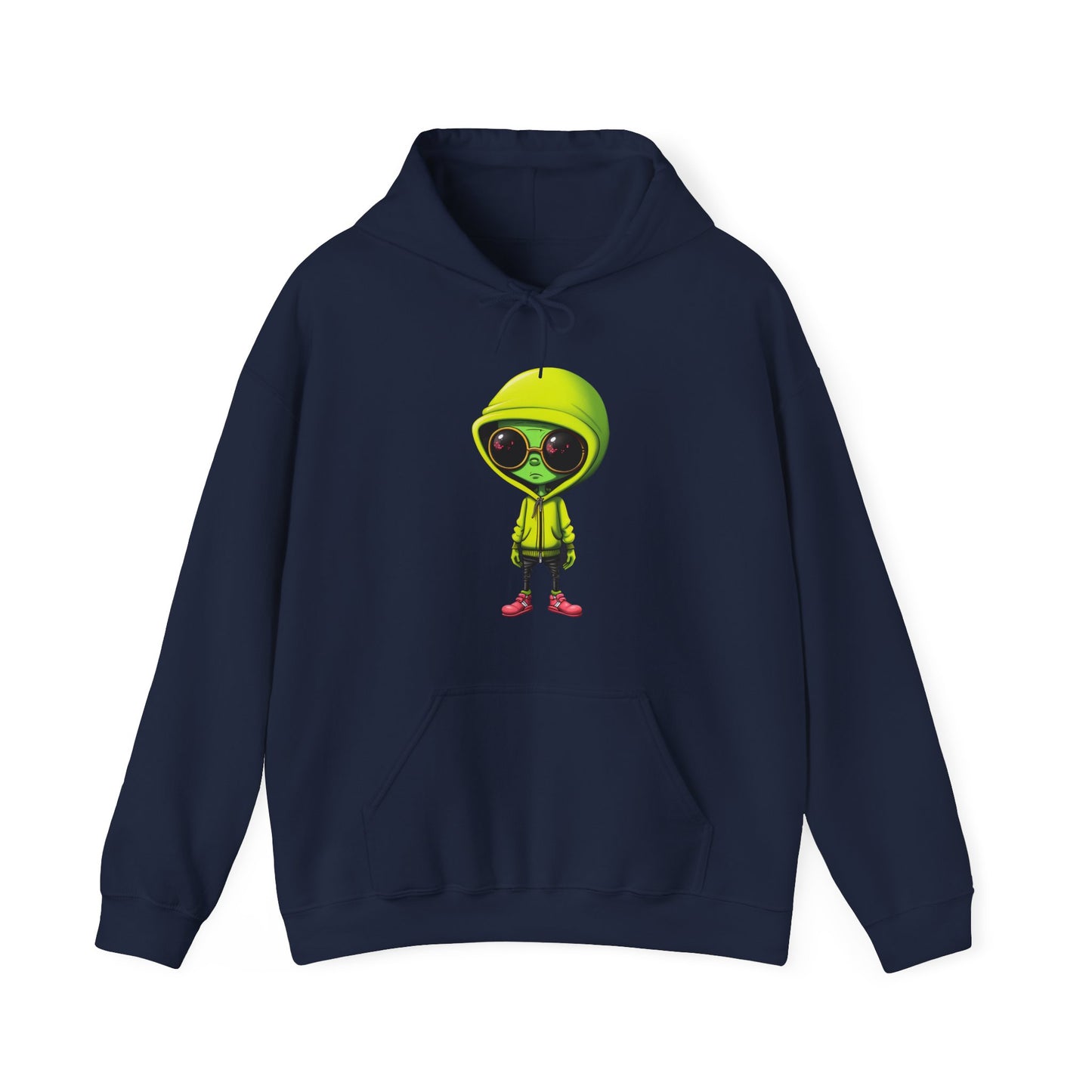 Hip Hop Alien Unisex Heavy Blend™ Hooded Sweatshirt
