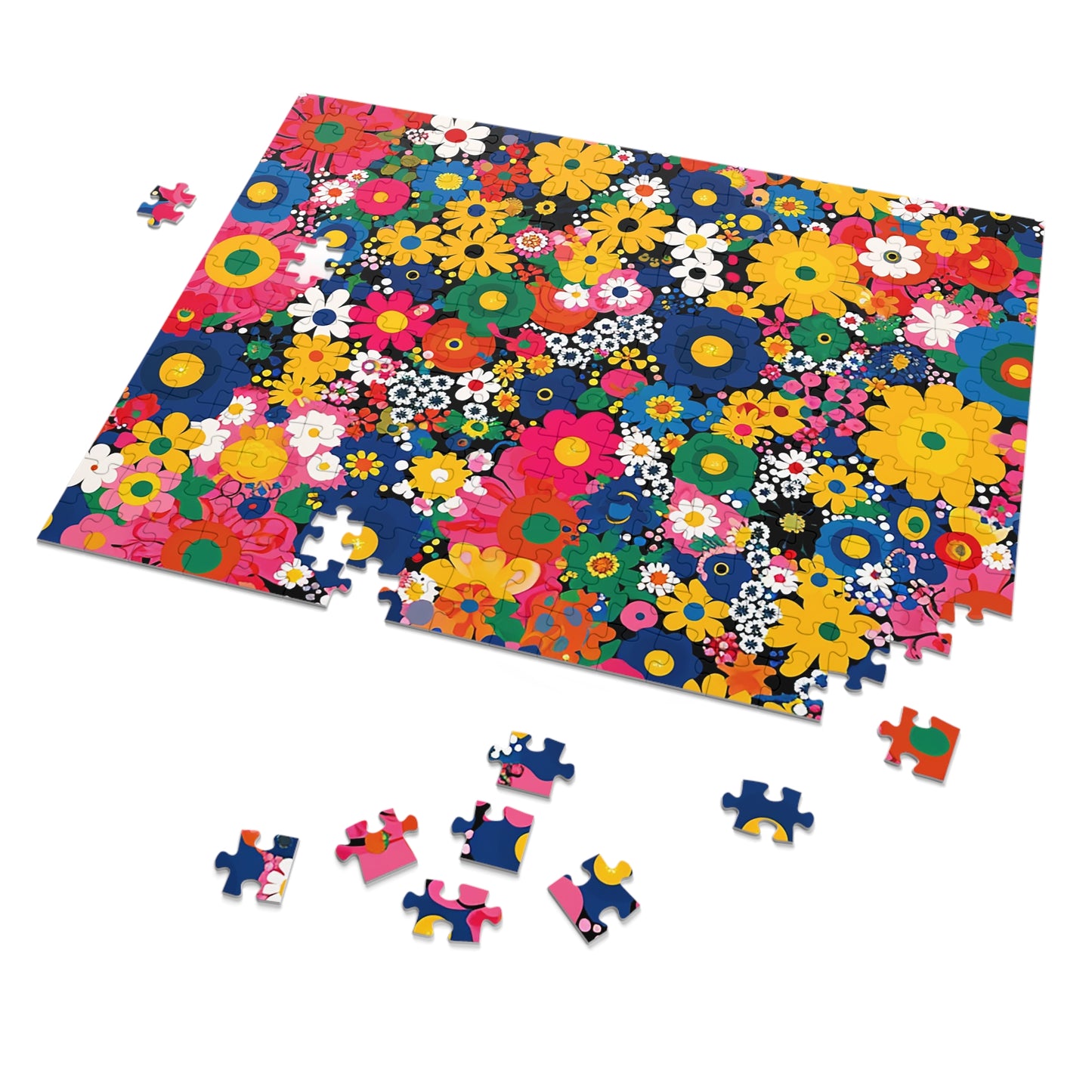 Kazumasa Nagai Style Floral Pattern Jigsaw Puzzle (30, 110, 252, 500,1000-Piece)