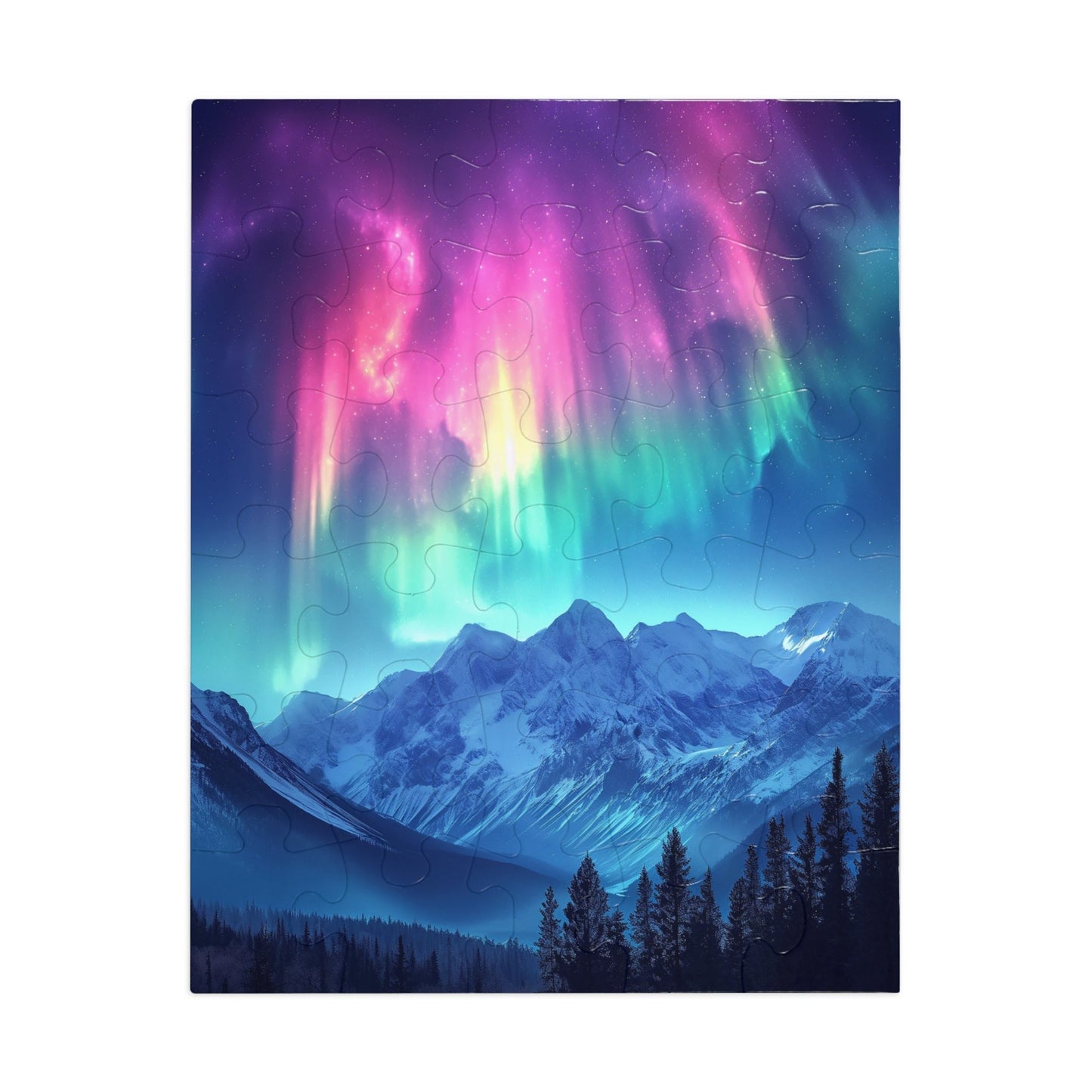 The Northern Lights Jigsaw Puzzle (30, 110, 252, 500,1000-Piece)