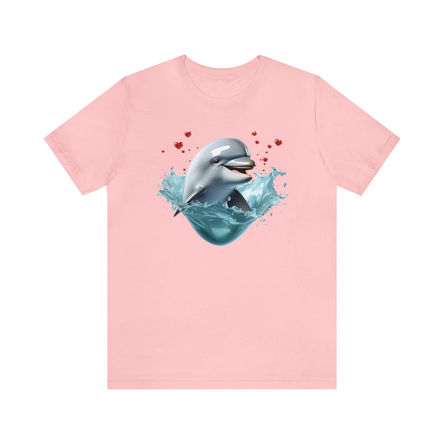Dolphin Love Unisex Jersey Short Sleeve Tee